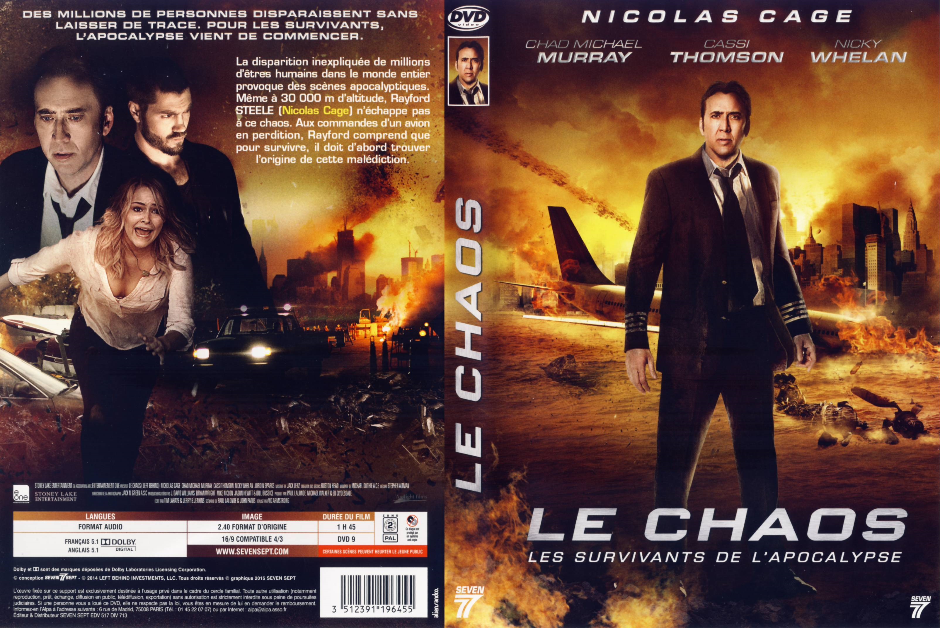 Jaquette DVD Le Chaos