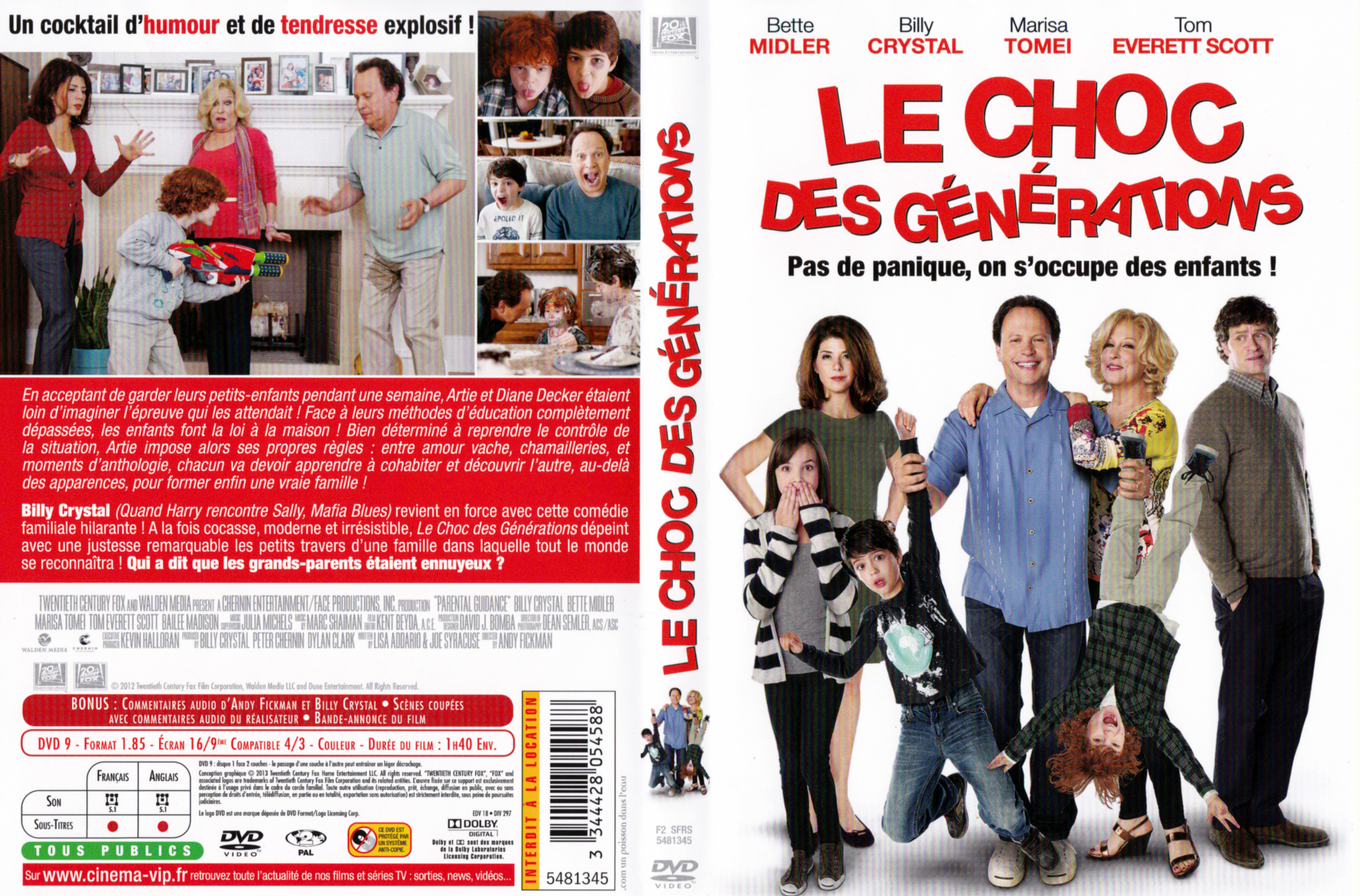 Jaquette DVD Le Choc des gnrations