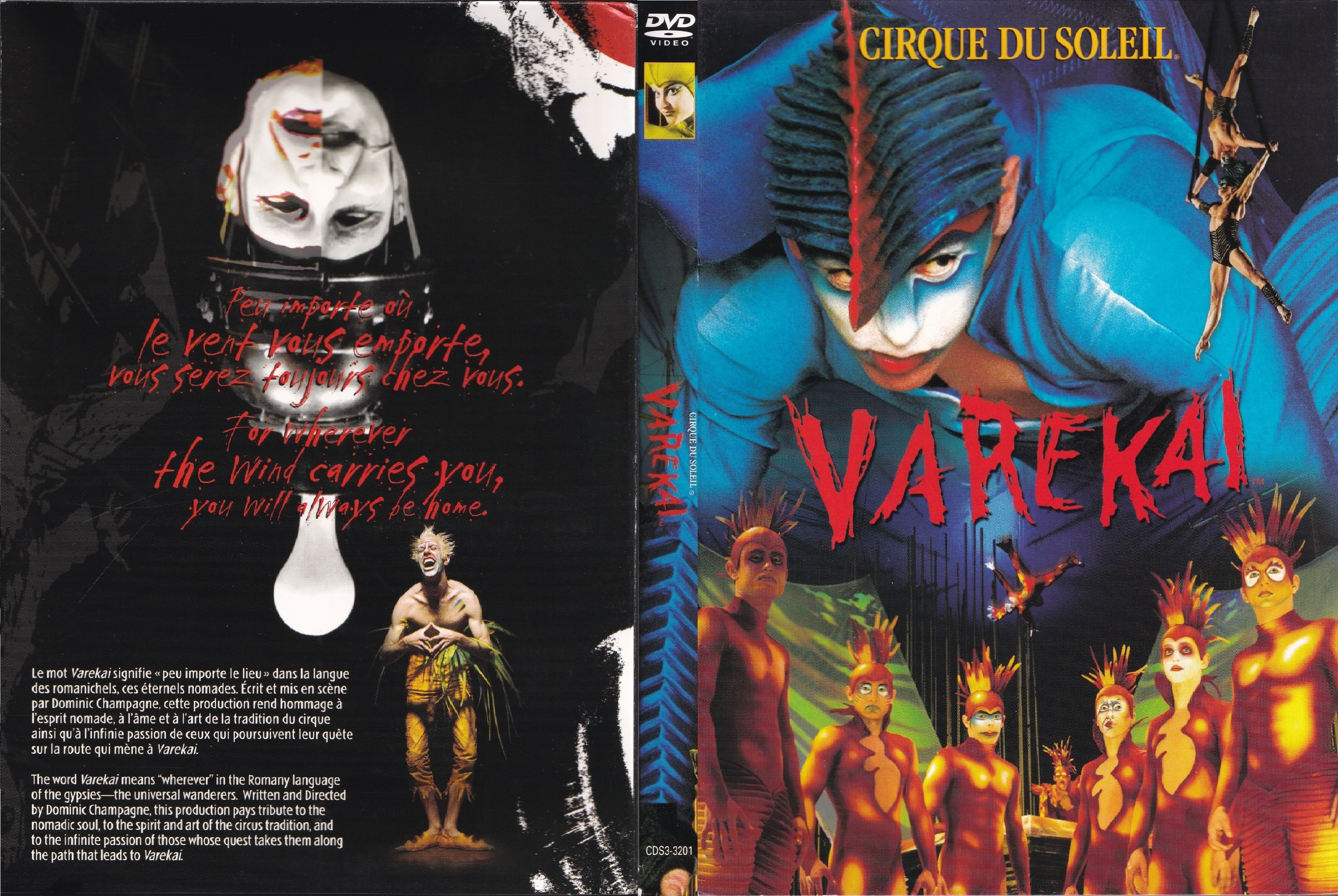 Jaquette DVD Le Cirque du Soleil - Varekai v2