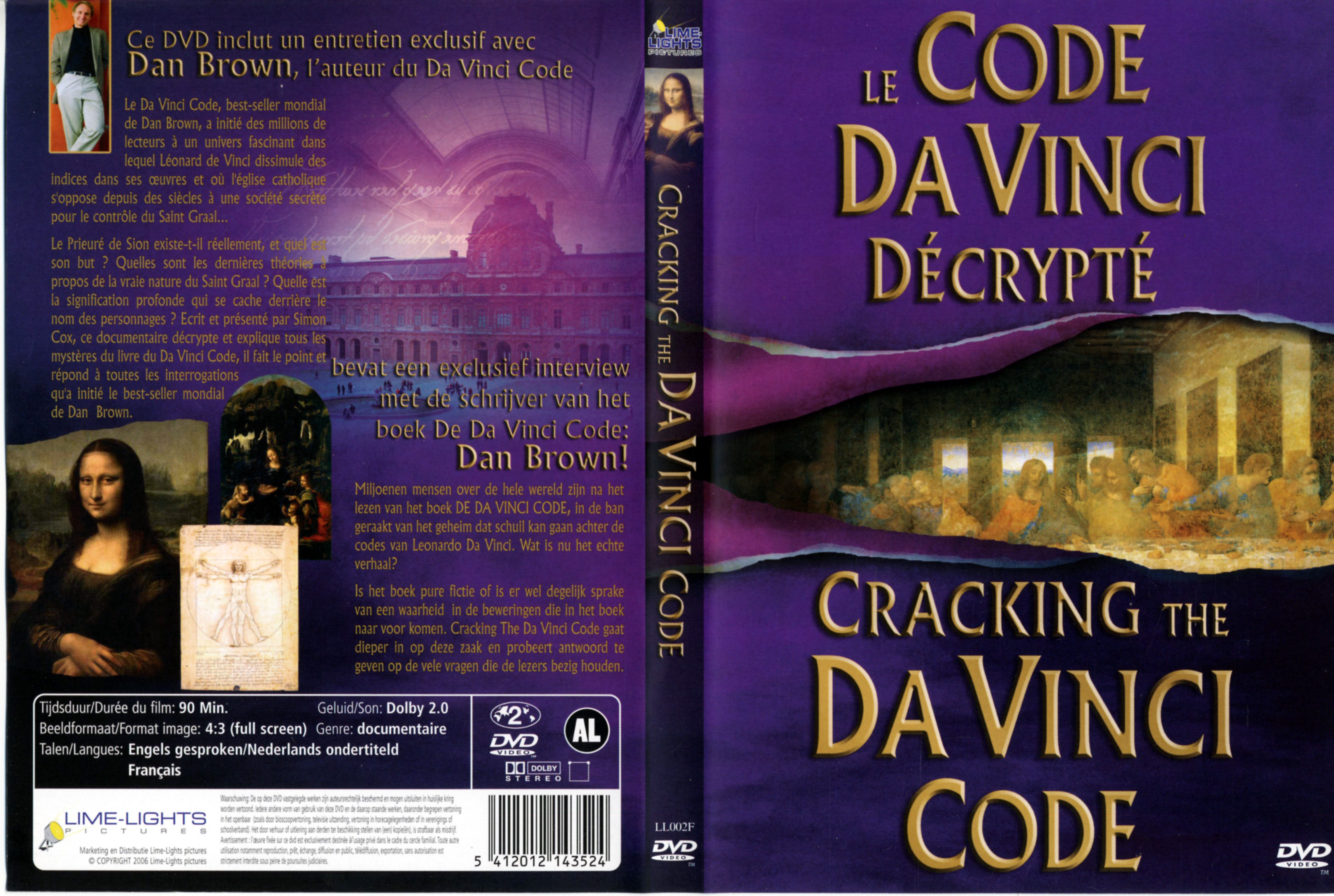 Jaquette DVD Le Code Da Vinci dcrypt
