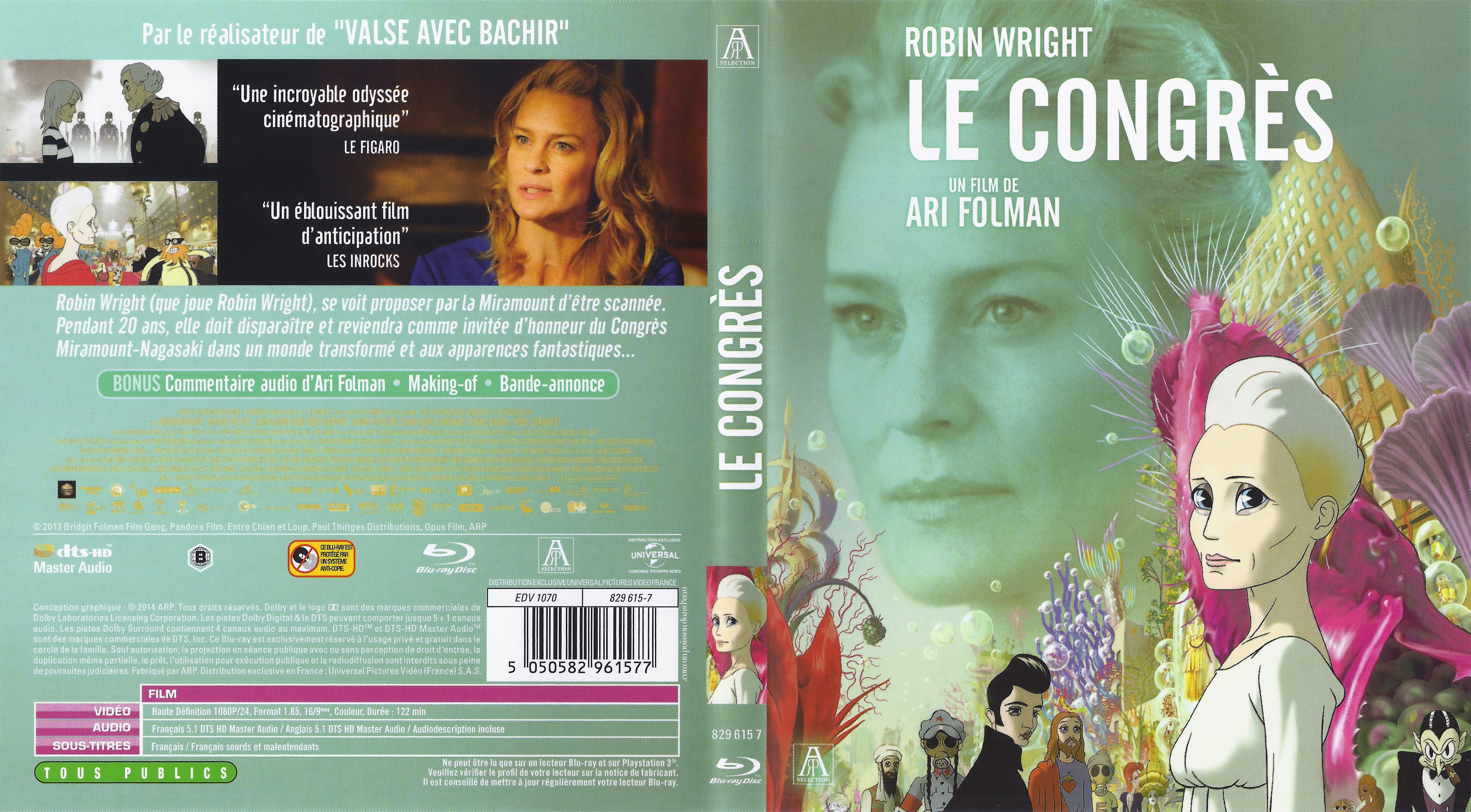 Jaquette DVD Le Congrs (BLU-RAY)