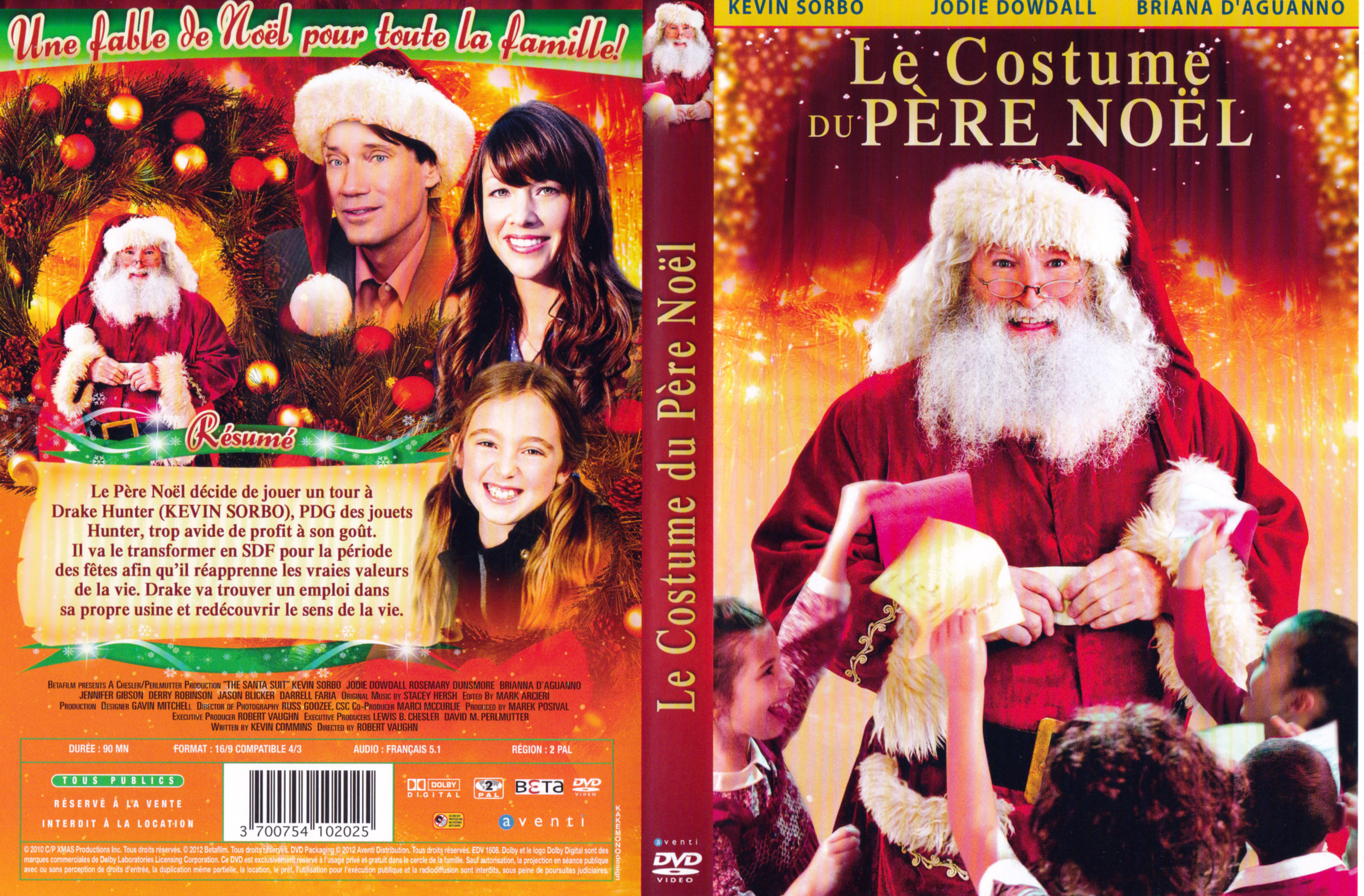 Jaquette DVD Le Costume du Pere Noel
