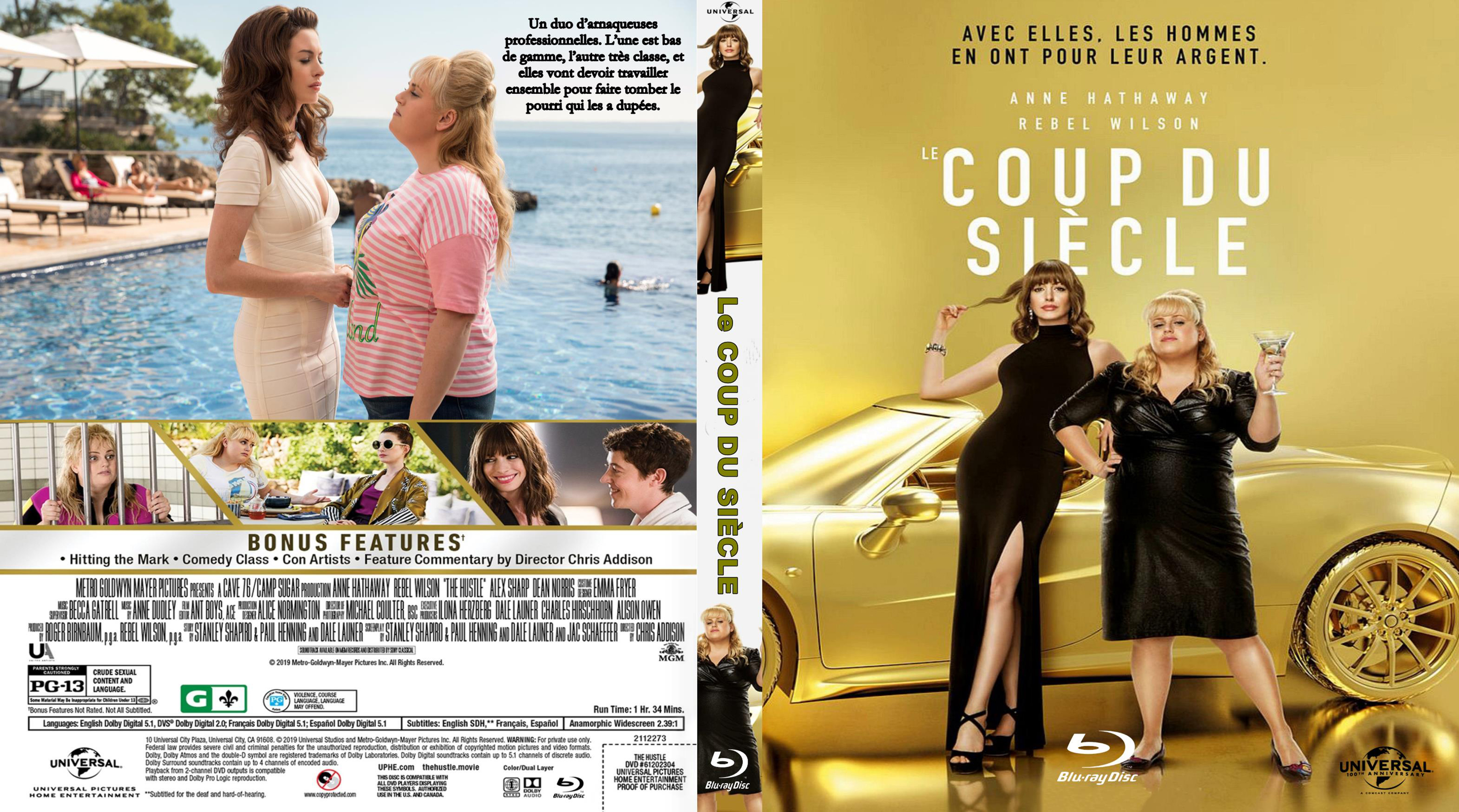 Jaquette DVD Le Coup du sicle custom (BLU-RAY)