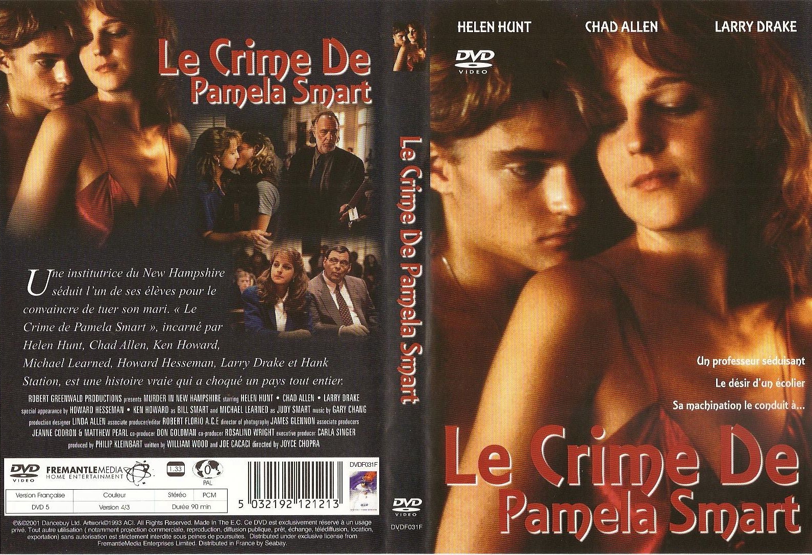 Jaquette DVD Le Crime De Pamela Smart