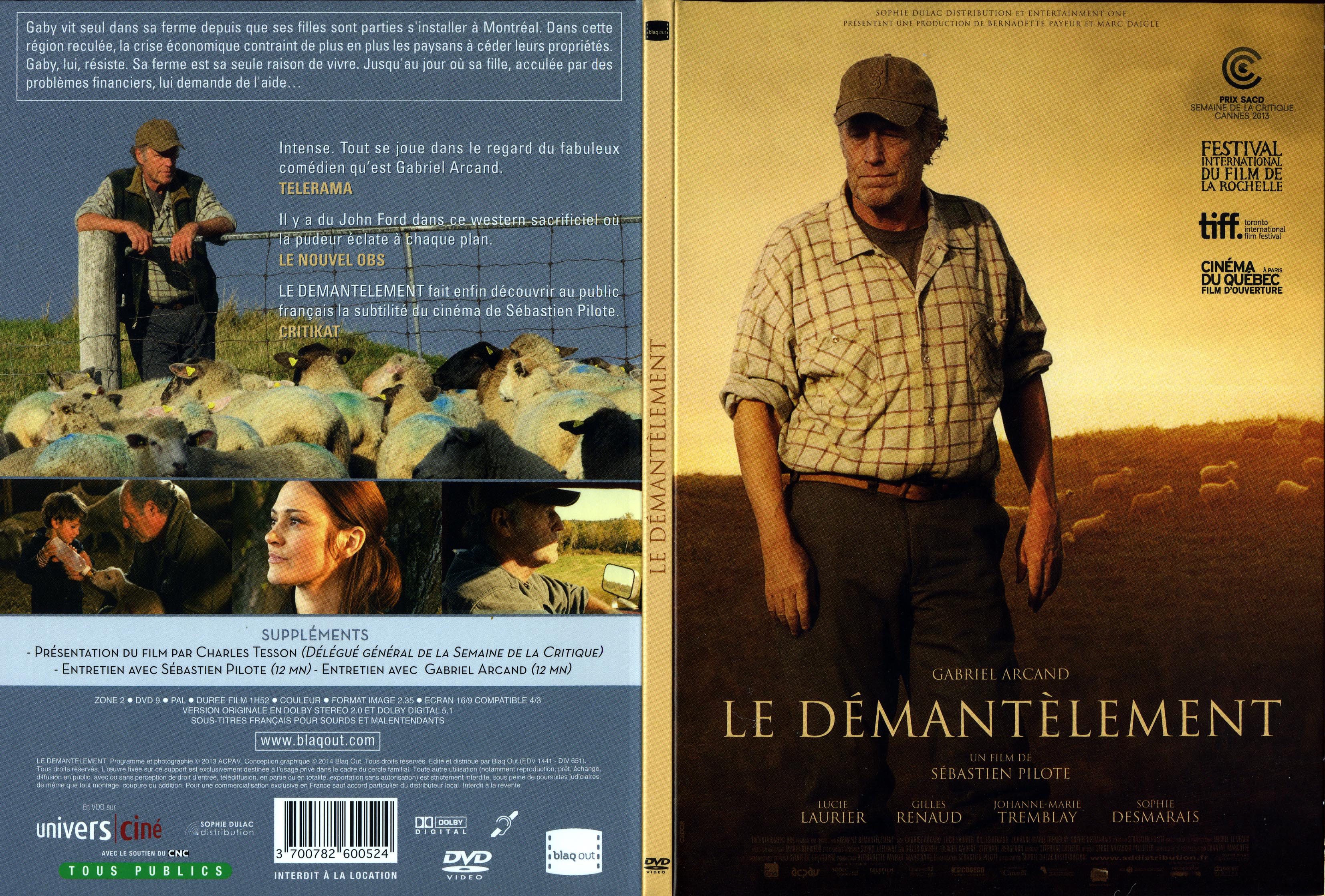 Jaquette DVD Le Dmantlement