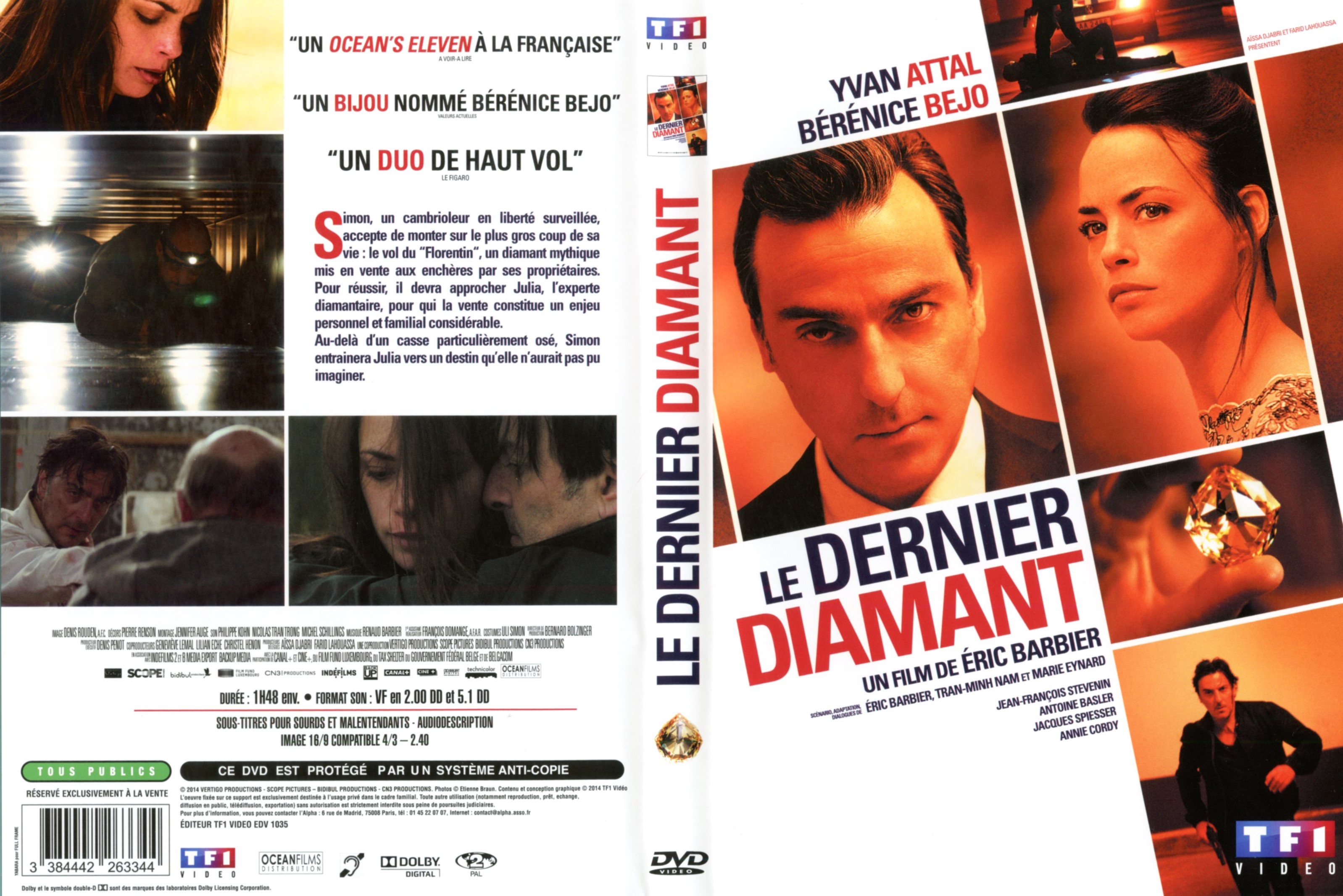Jaquette DVD Le Dernier Diamant