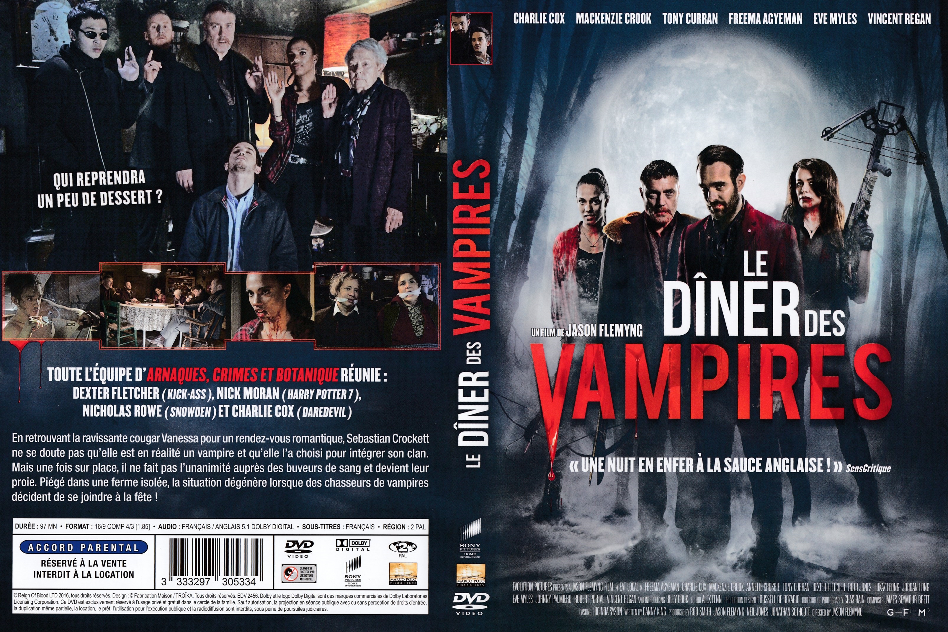 Jaquette DVD Le Dner des vampires