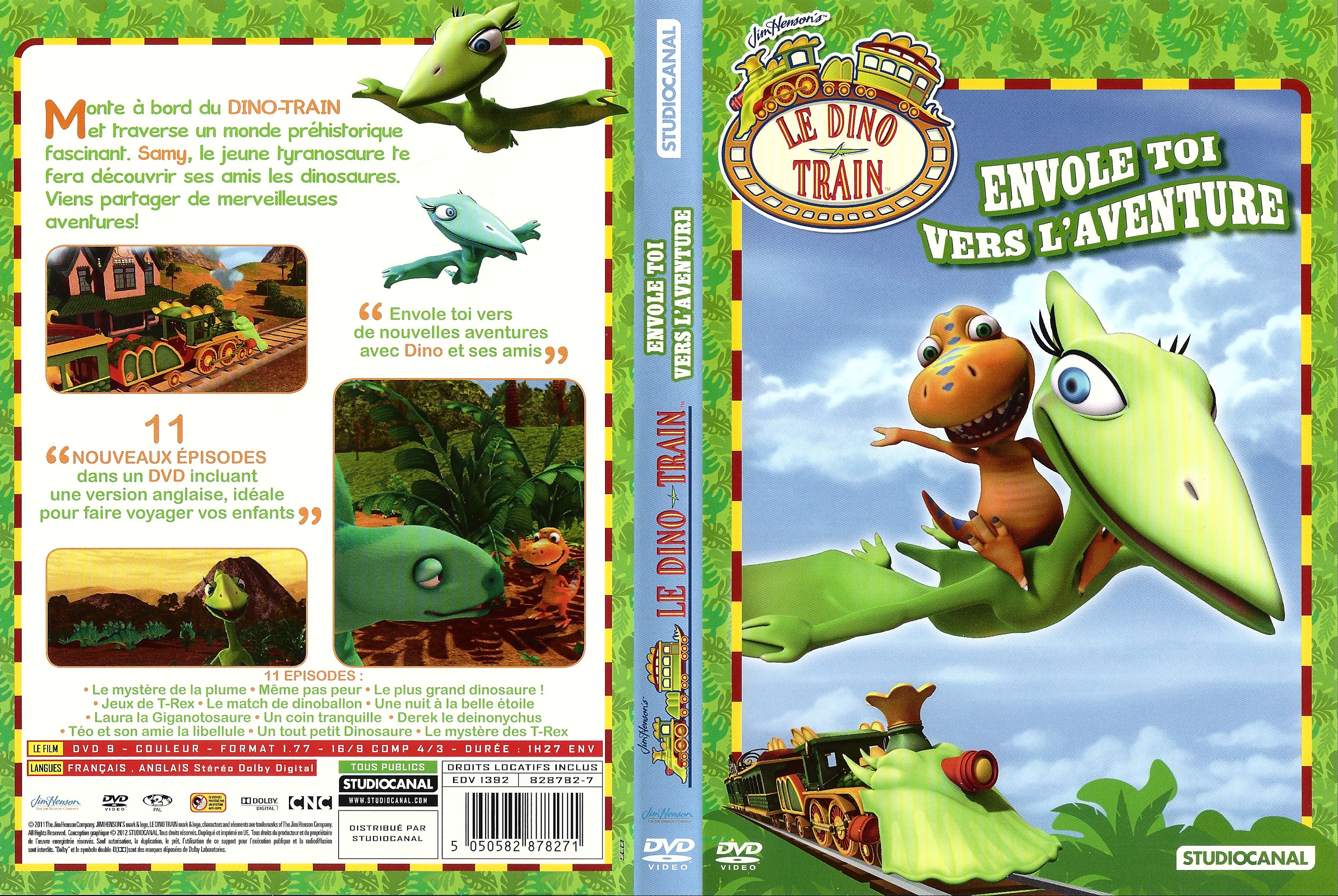 Jaquette DVD Le Dino train - Envole toi vers l