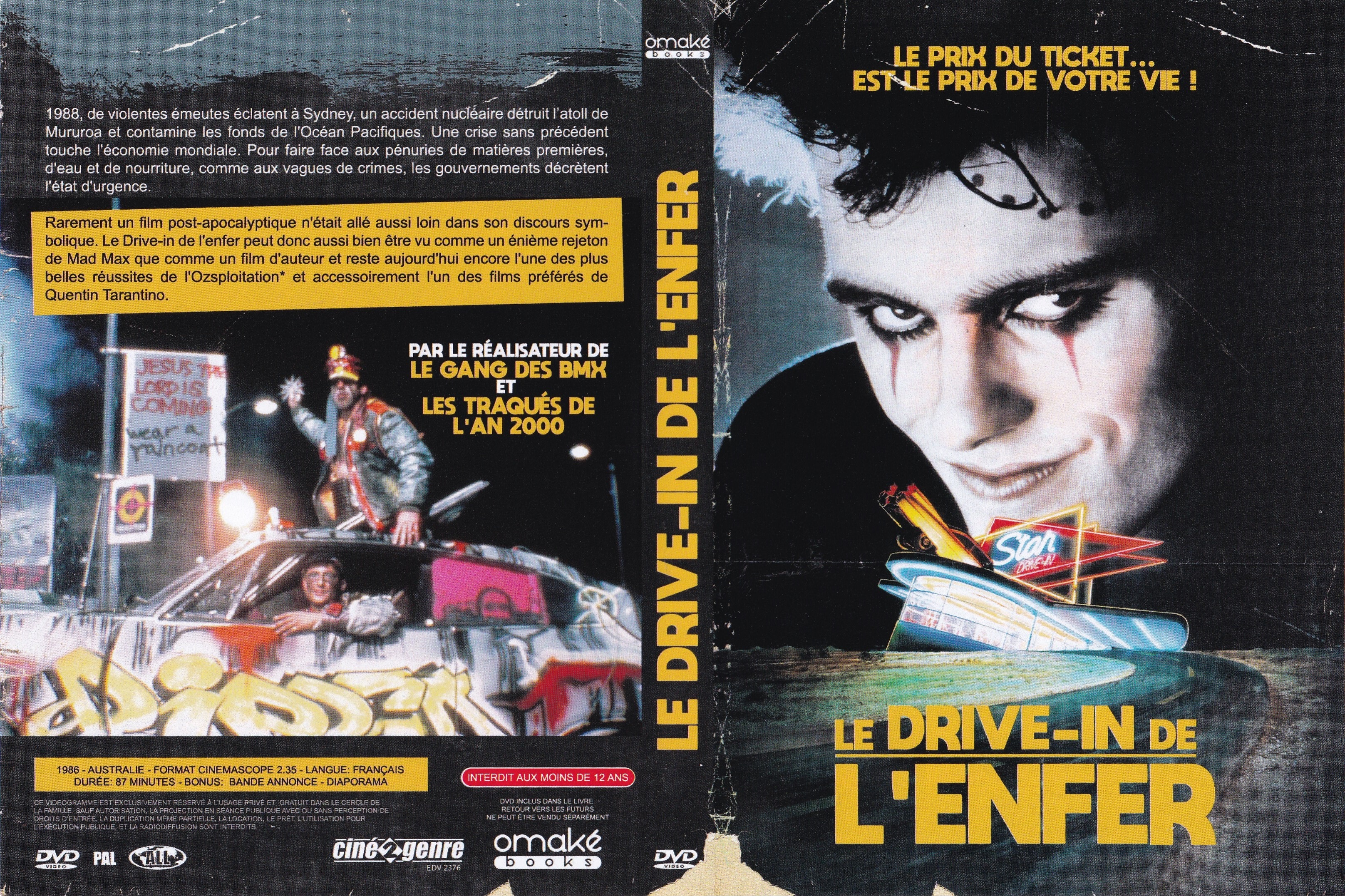 Jaquette DVD Le Drive-In de l