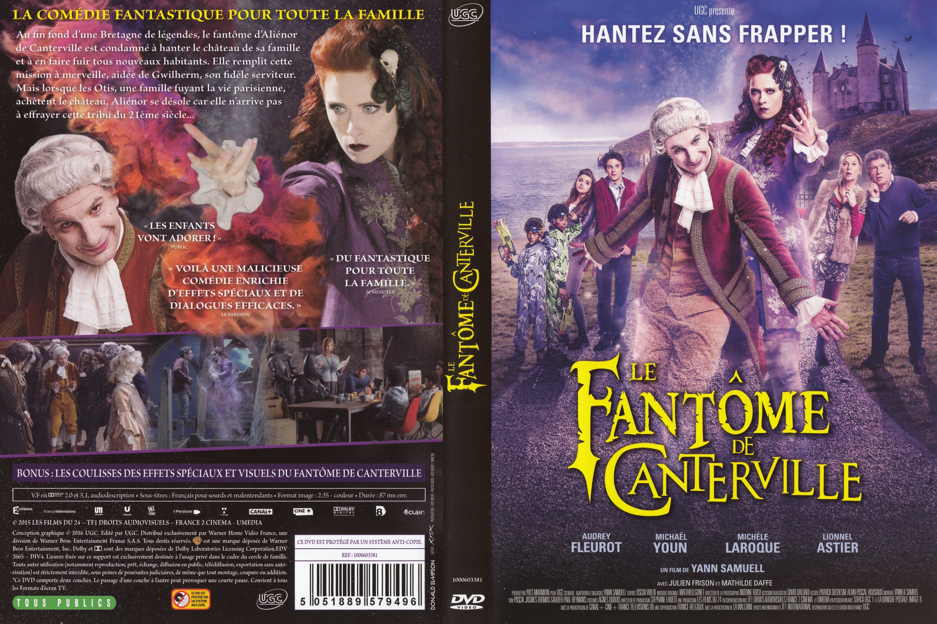 Jaquette DVD Le Fantme de Canterville (2015)