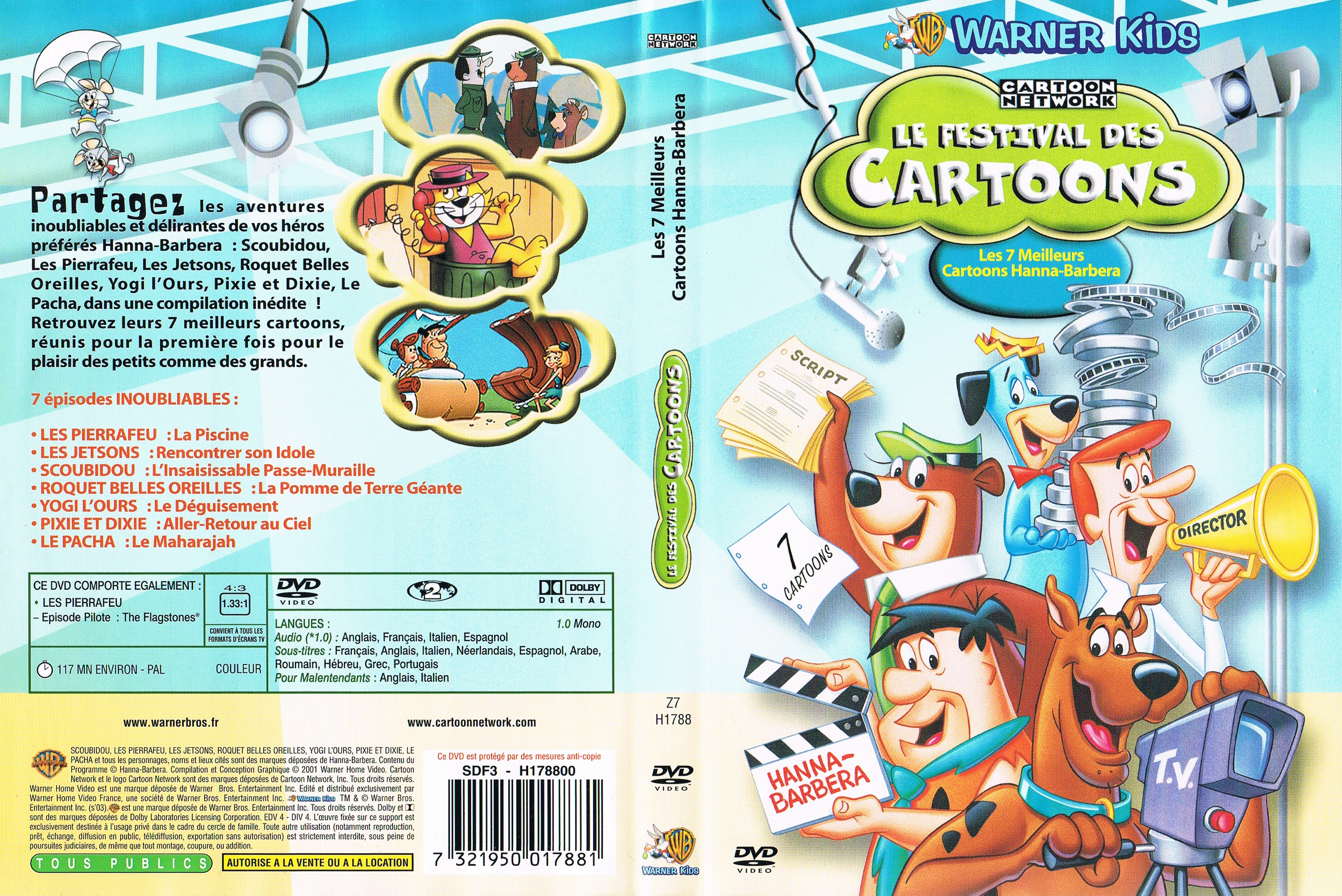 Jaquette DVD Le Festival Des Cartoons v2