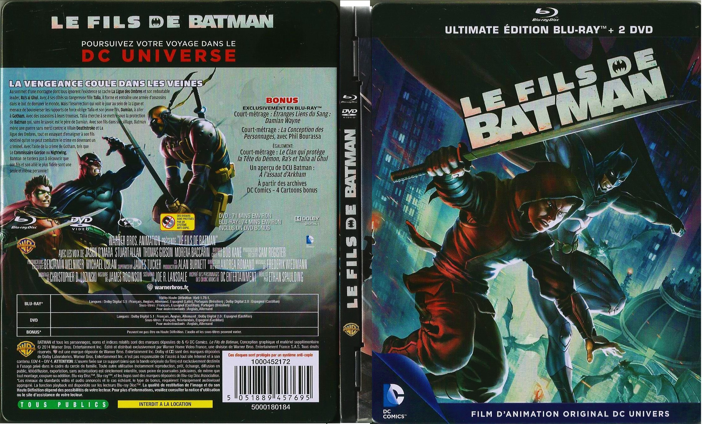 Jaquette DVD Le Fils de Batman (BLU-RAY)