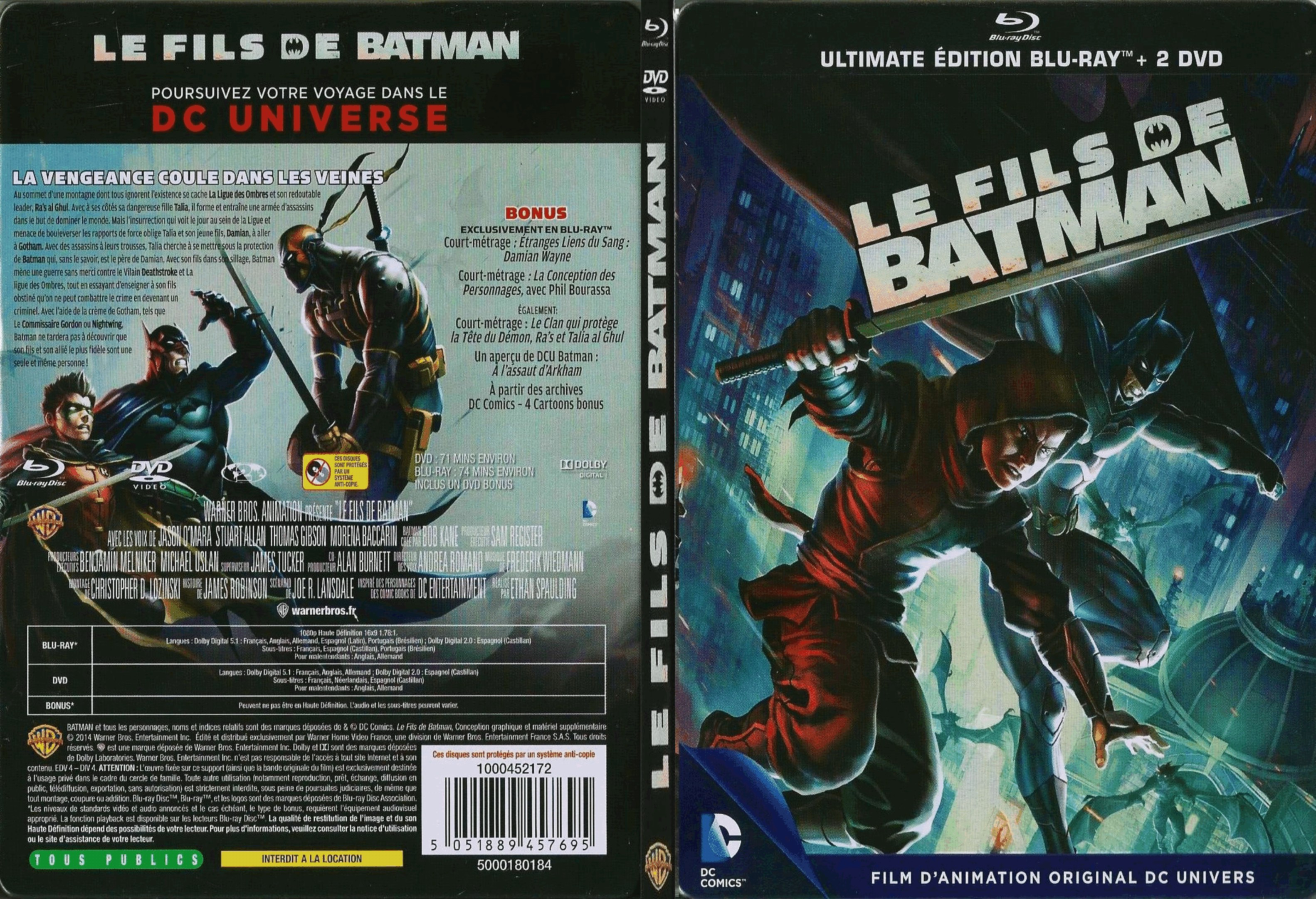Jaquette DVD Le Fils de Batman - SLIM
