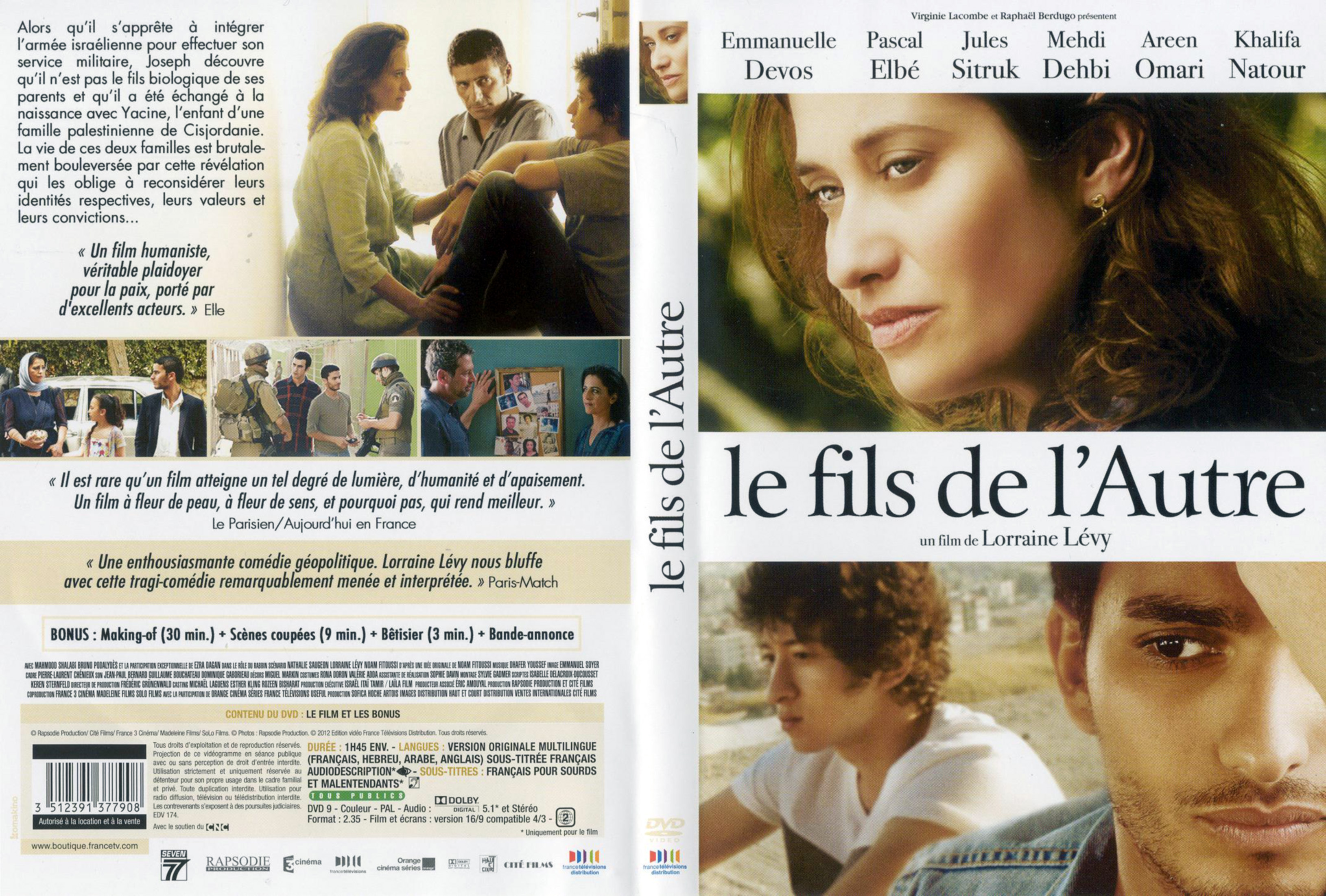 Jaquette DVD Le Fils de l