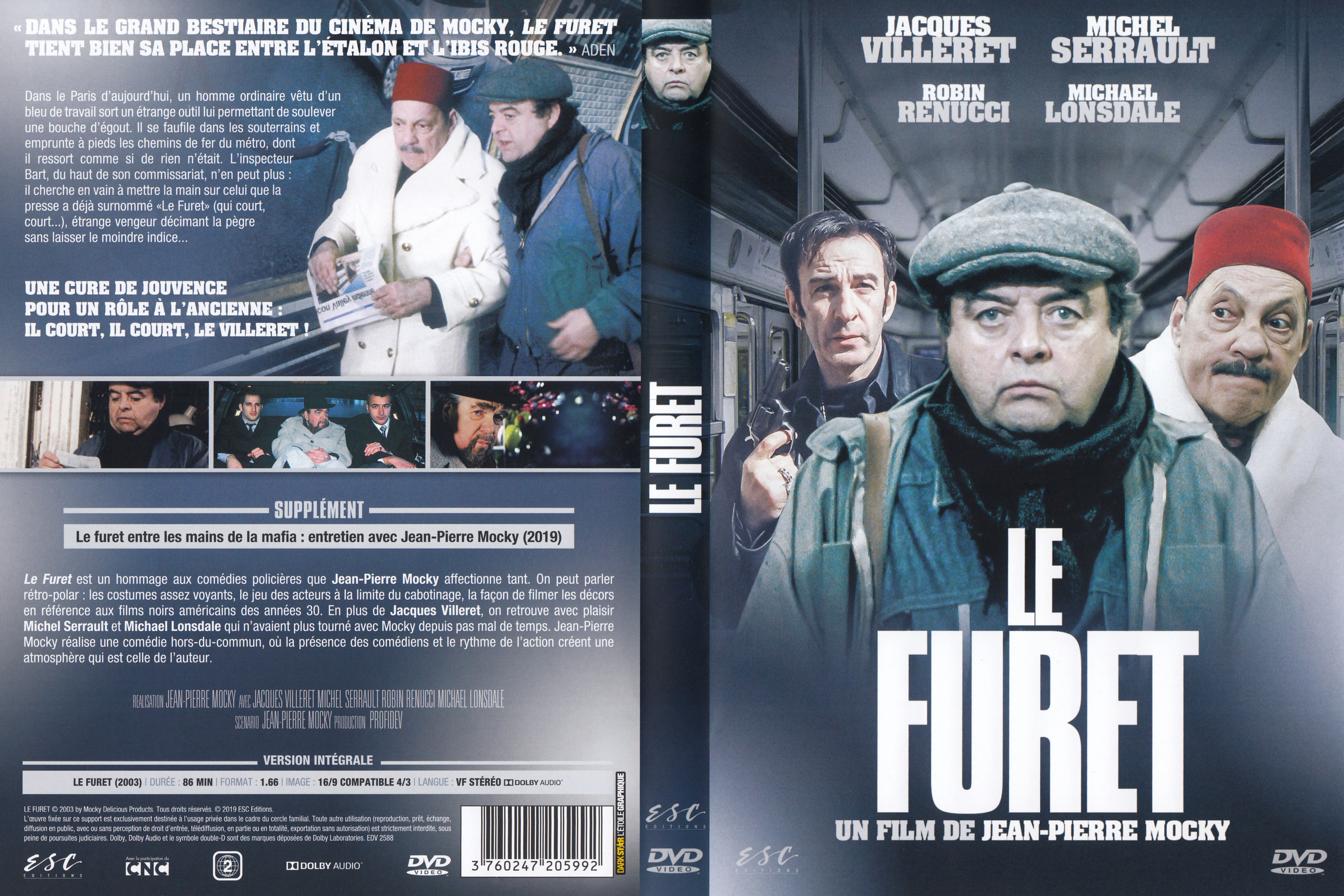 Jaquette DVD Le Furet v2
