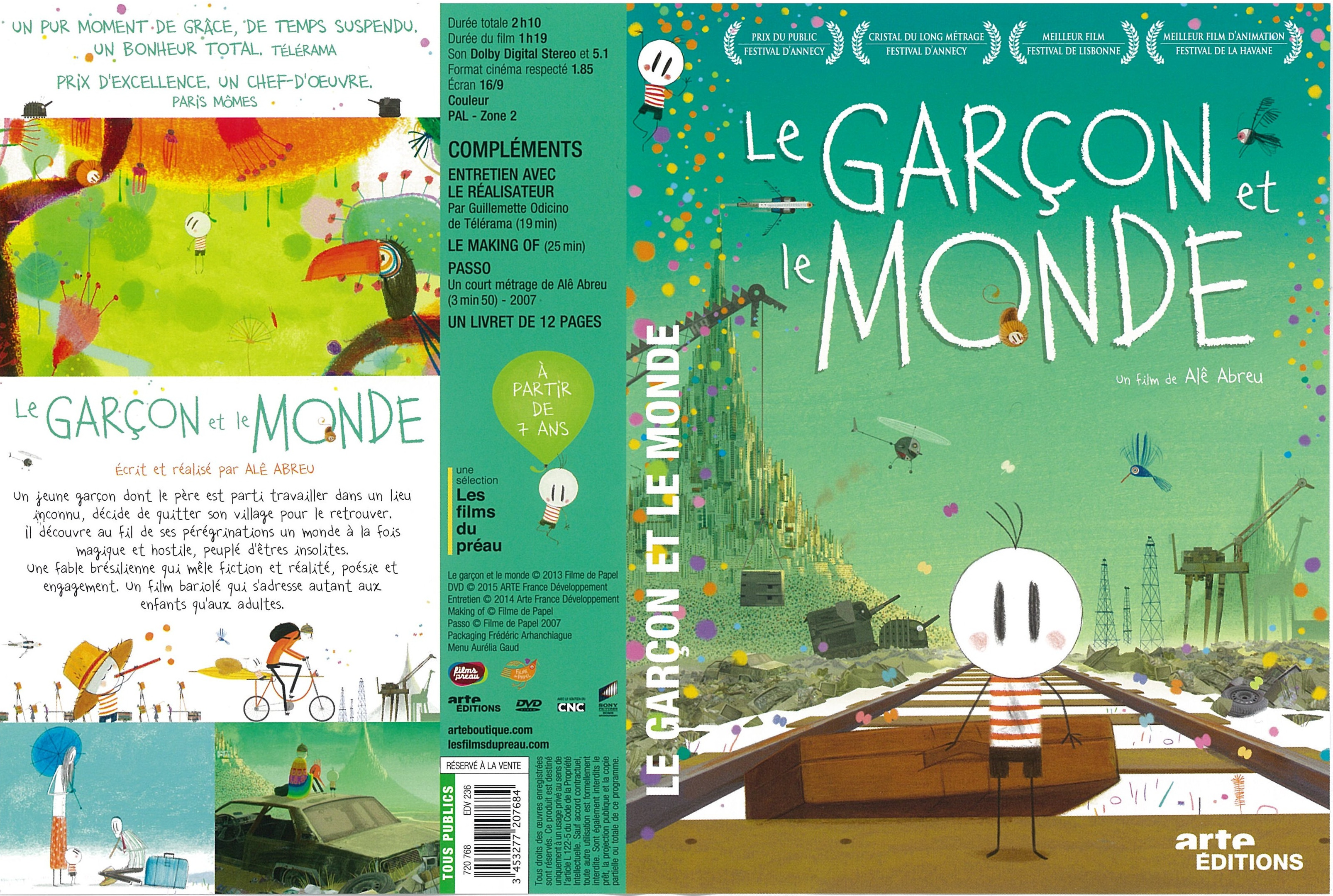 Jaquette DVD Le Garon et le Monde