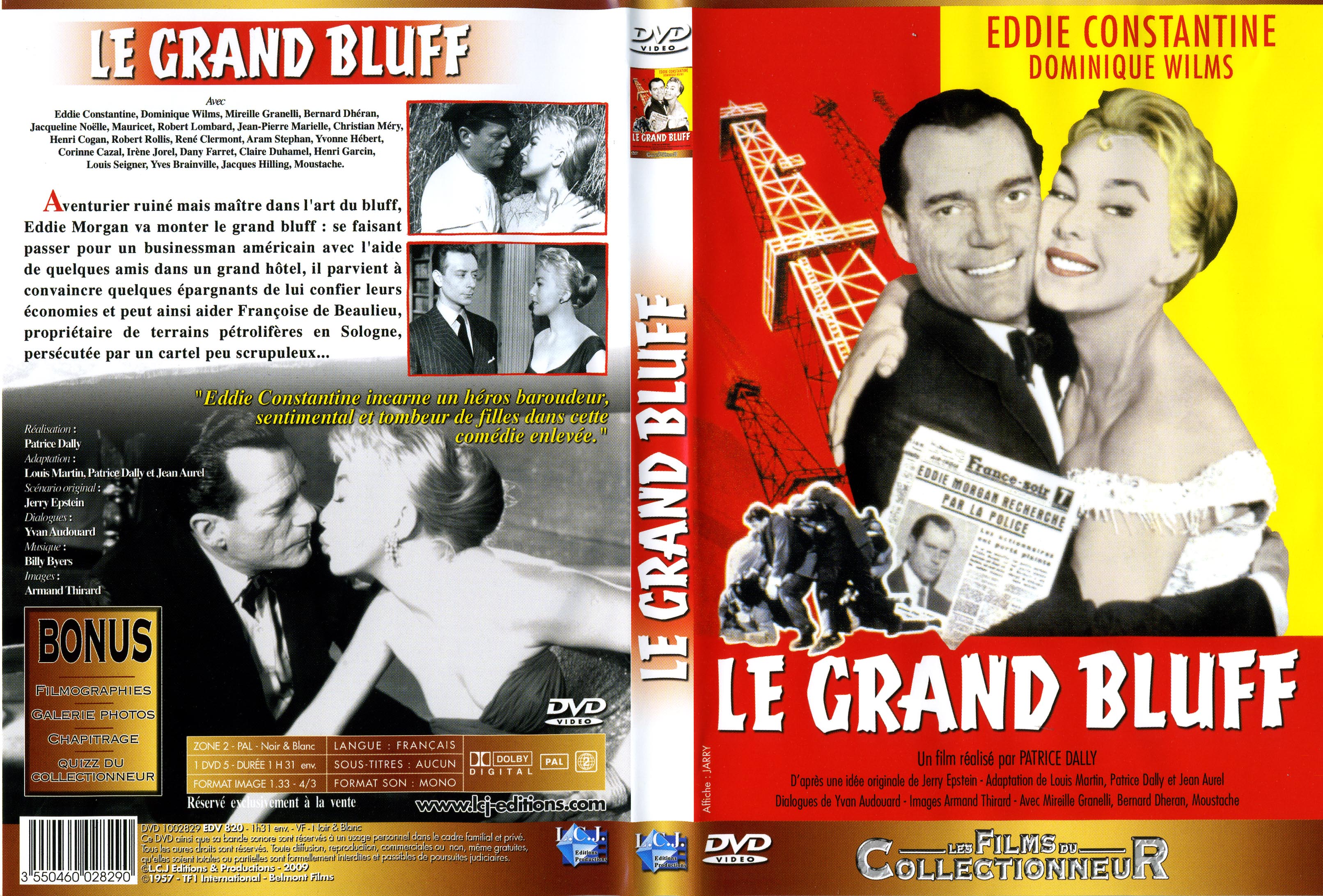 Jaquette DVD Le Grand Bluff