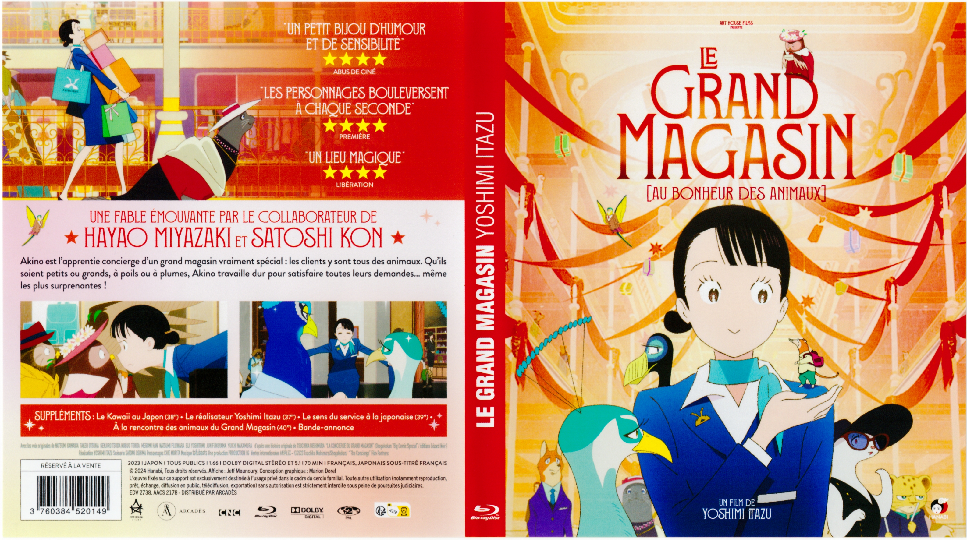Jaquette DVD Le Grand Magasin - au Bonheur des Animaux (BLU-RAY)