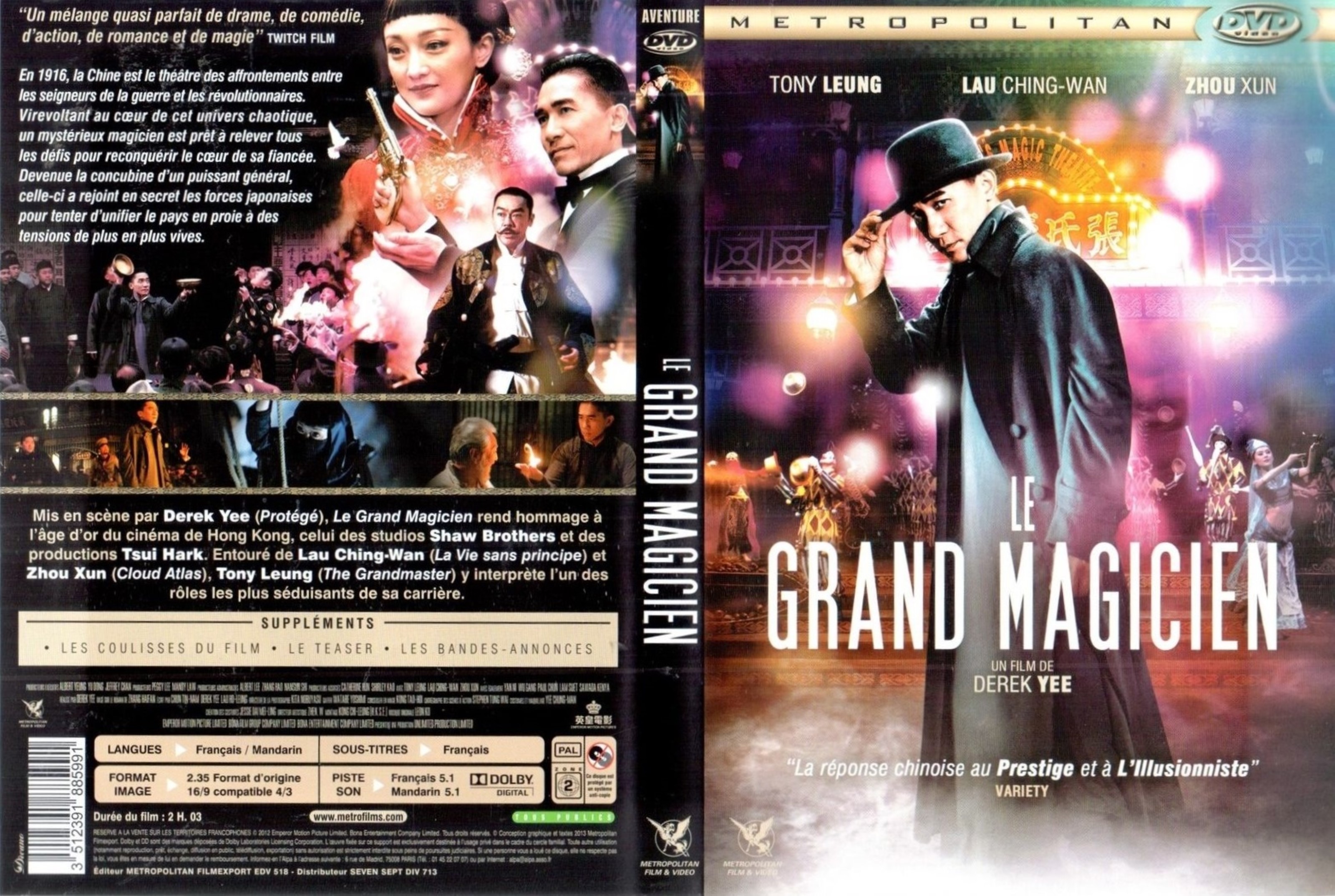 Jaquette DVD Le Grand Magicien