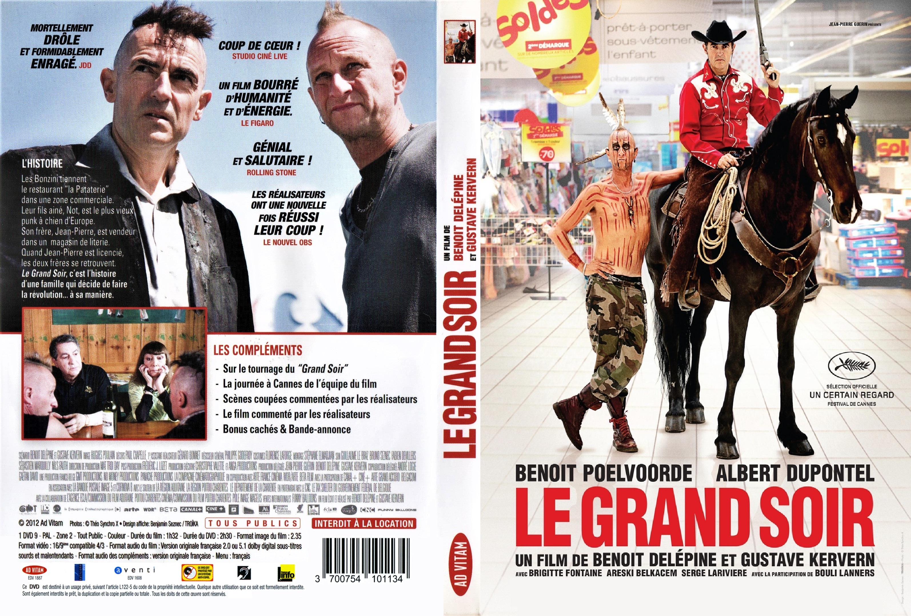 Jaquette DVD Le Grand Soir