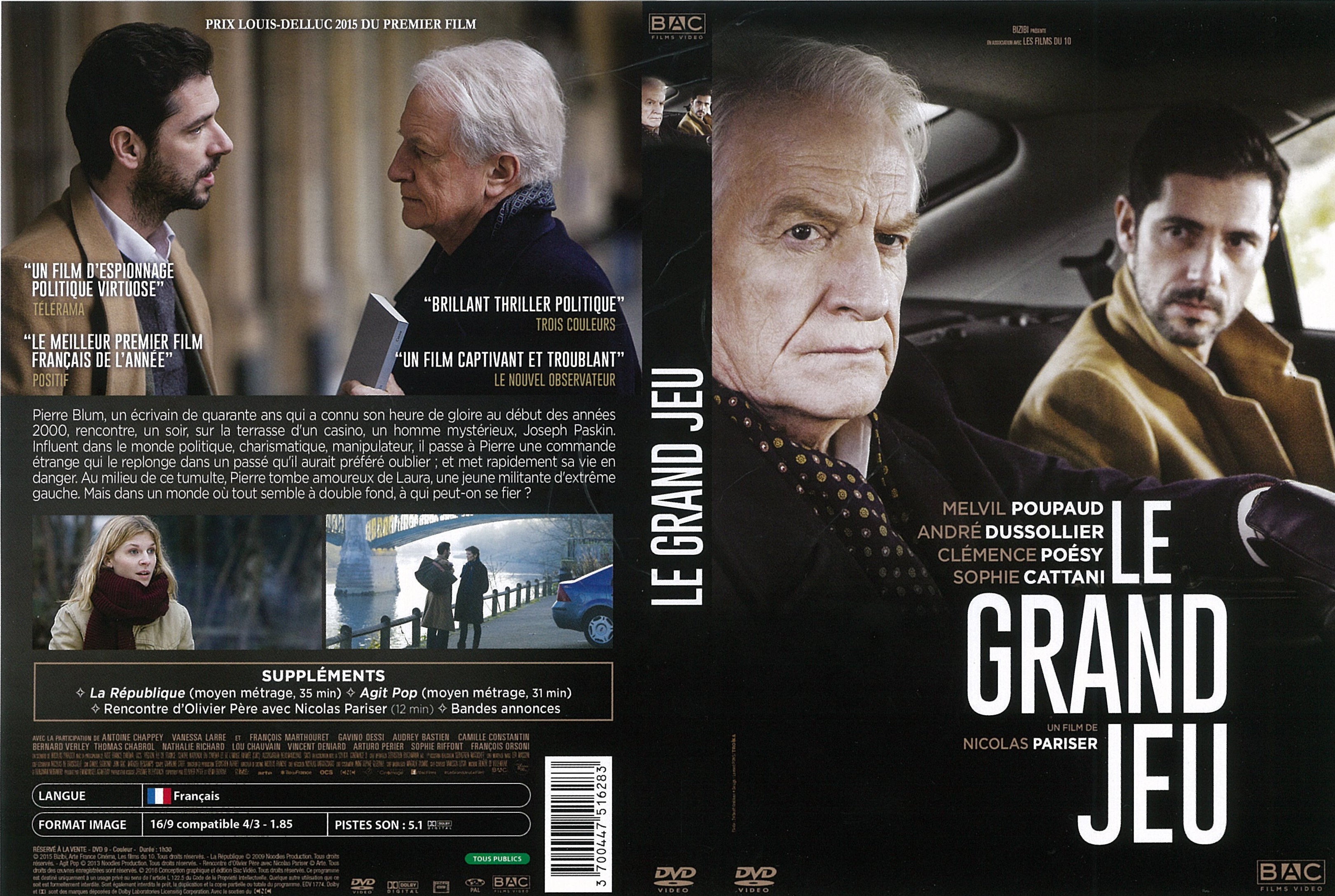 Jaquette DVD Le Grand jeu