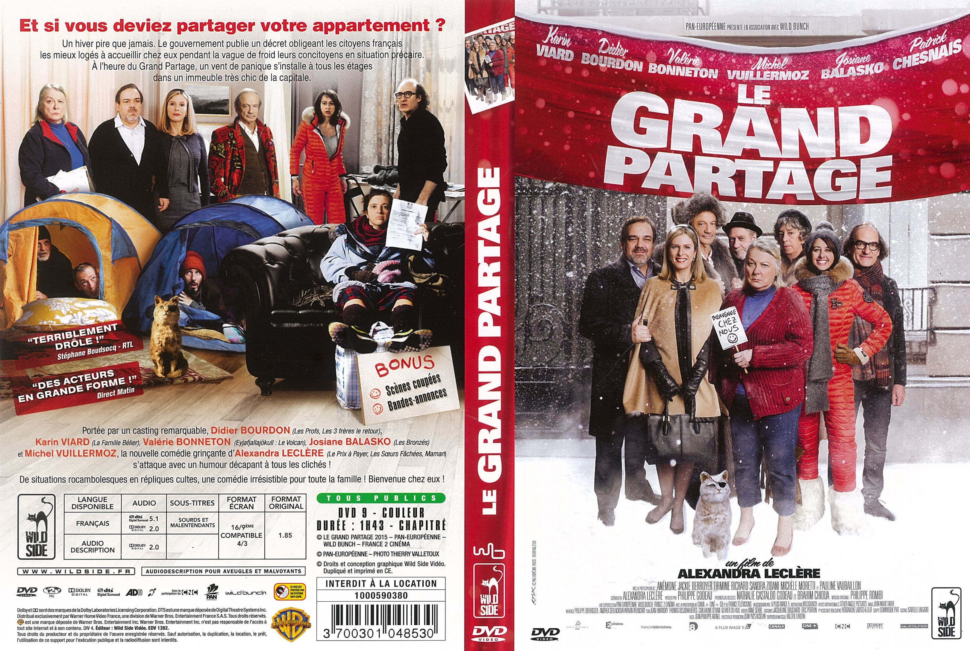 Jaquette DVD Le Grand partage