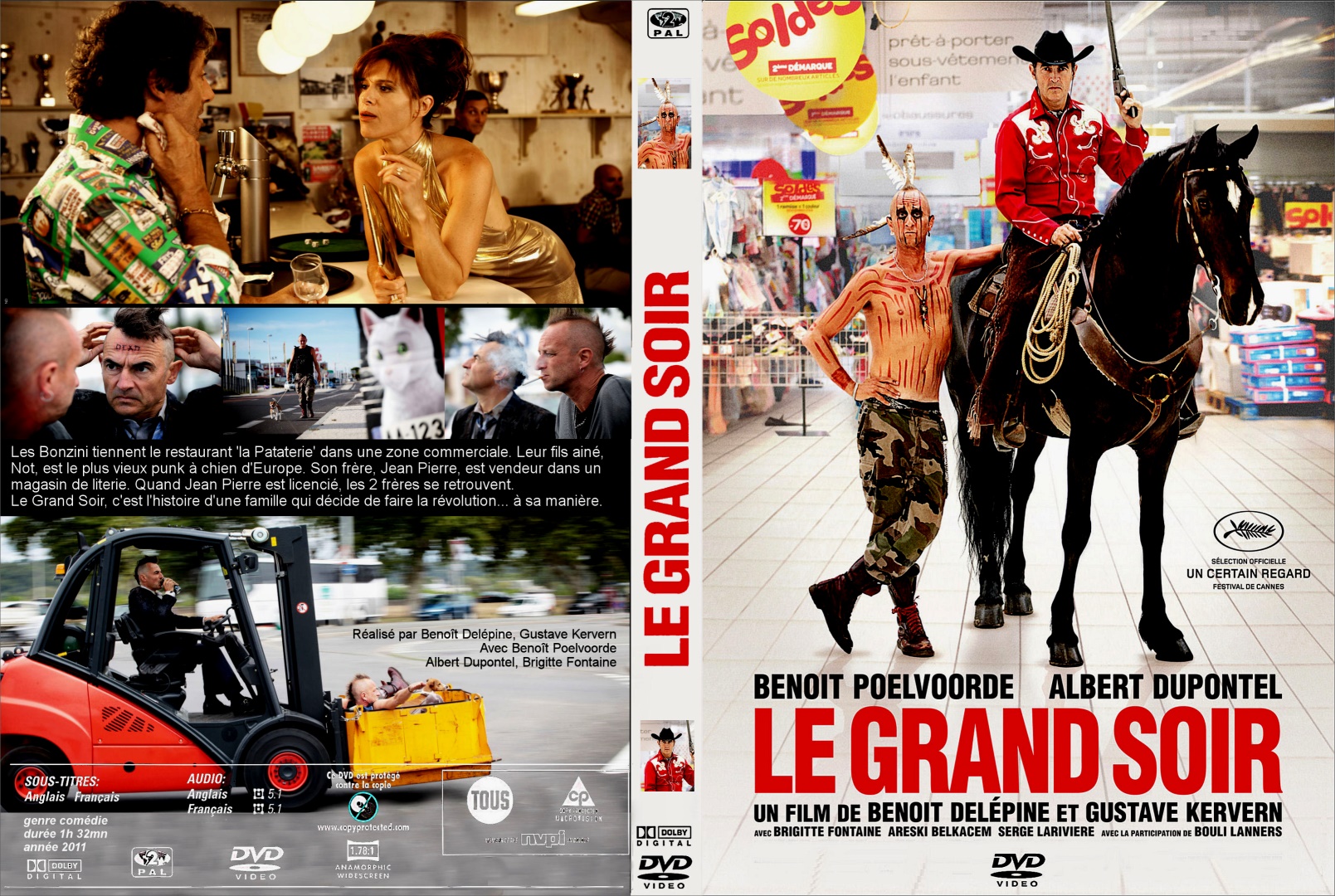 Jaquette DVD Le Grand soir custom