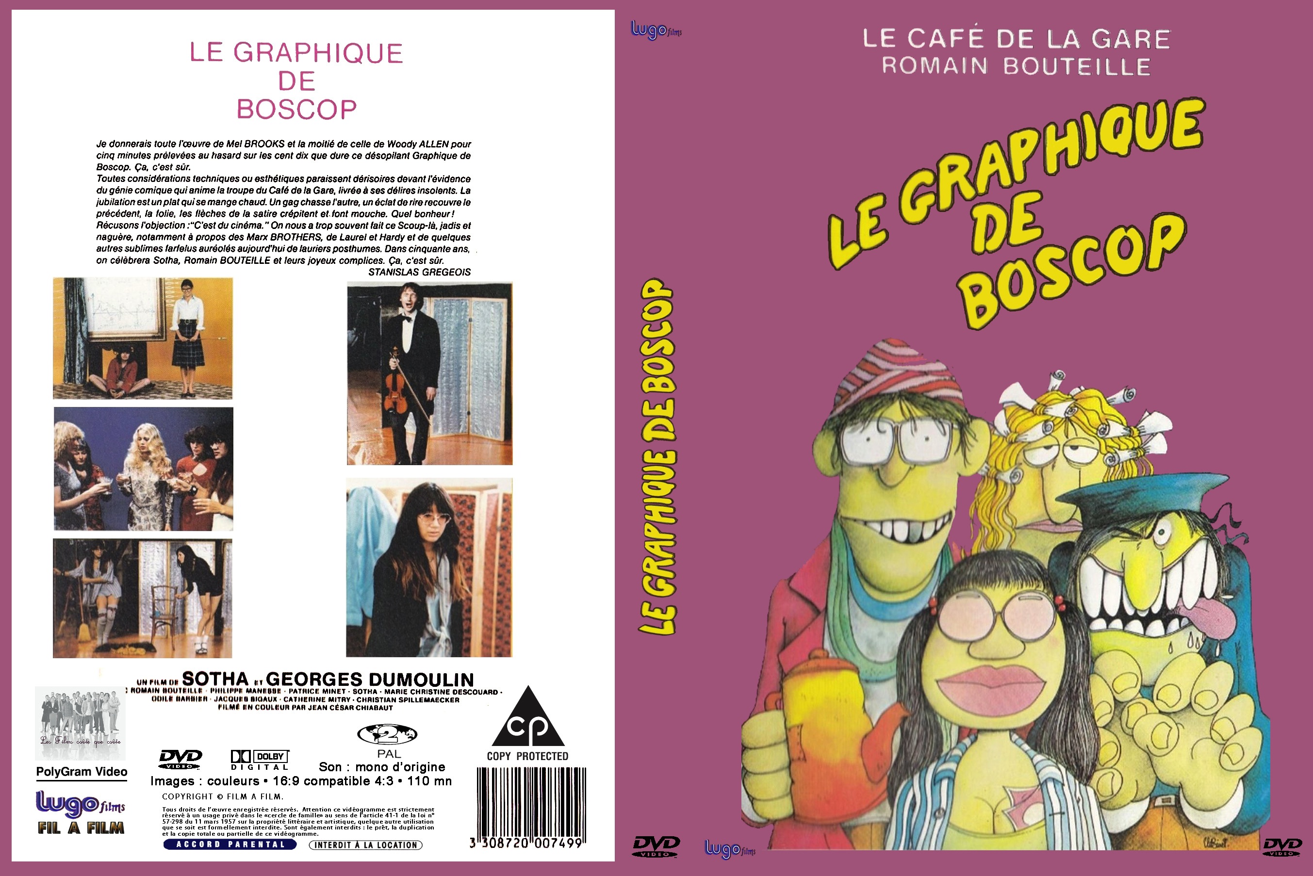 Jaquette DVD Le Graphique de Boscop custom