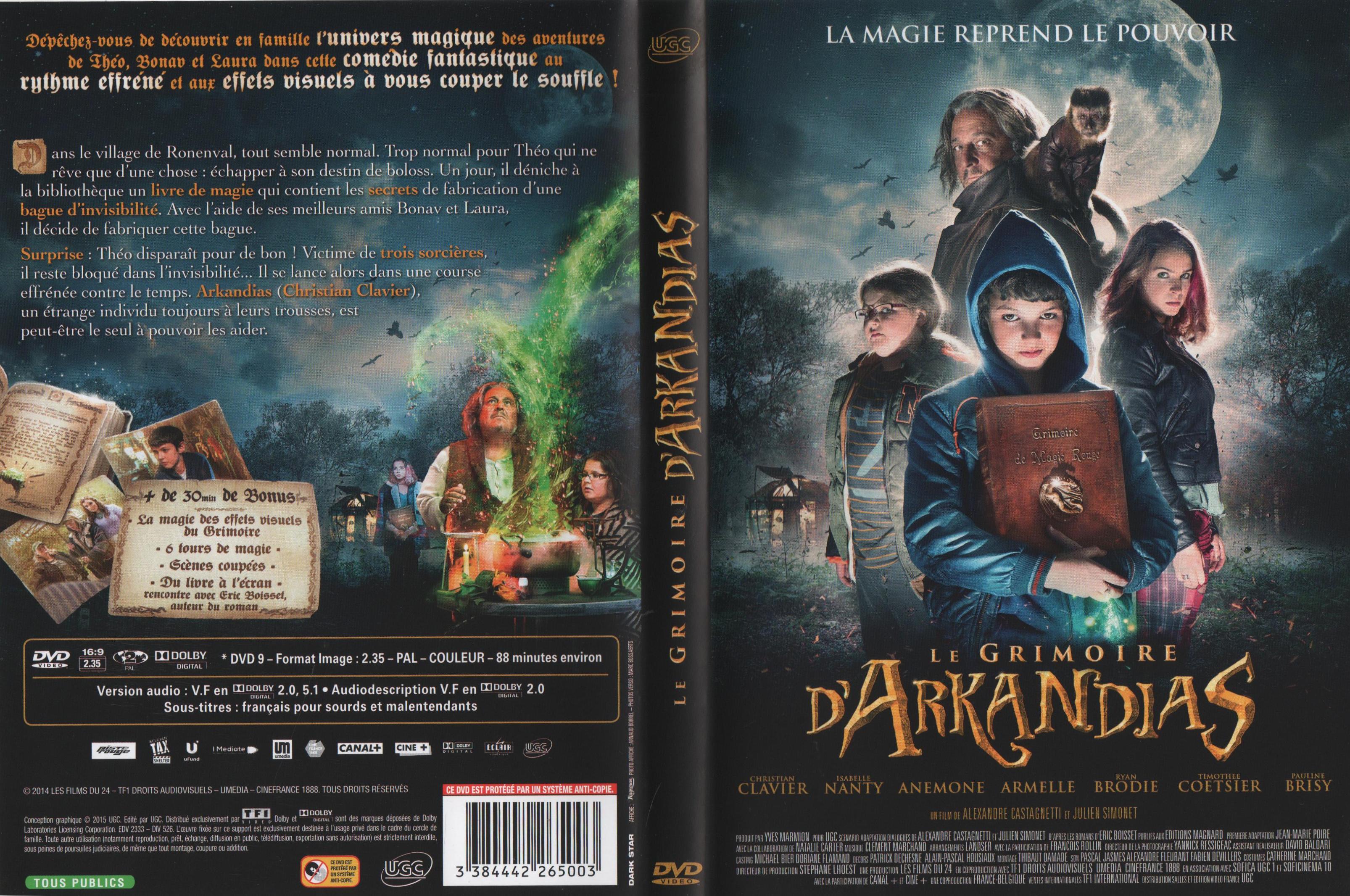 Jaquette DVD Le Grimoire d