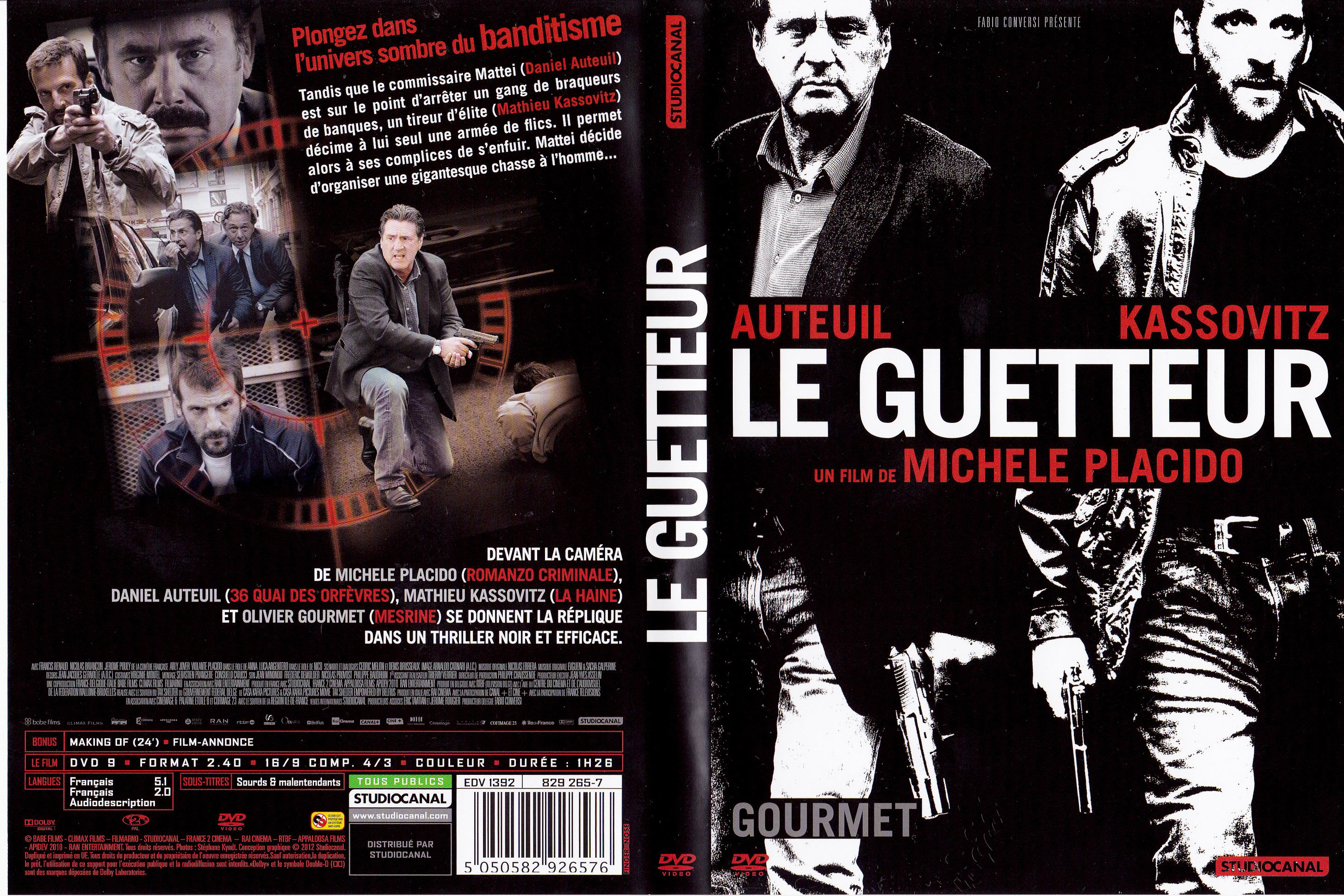 Jaquette DVD Le Guetteur