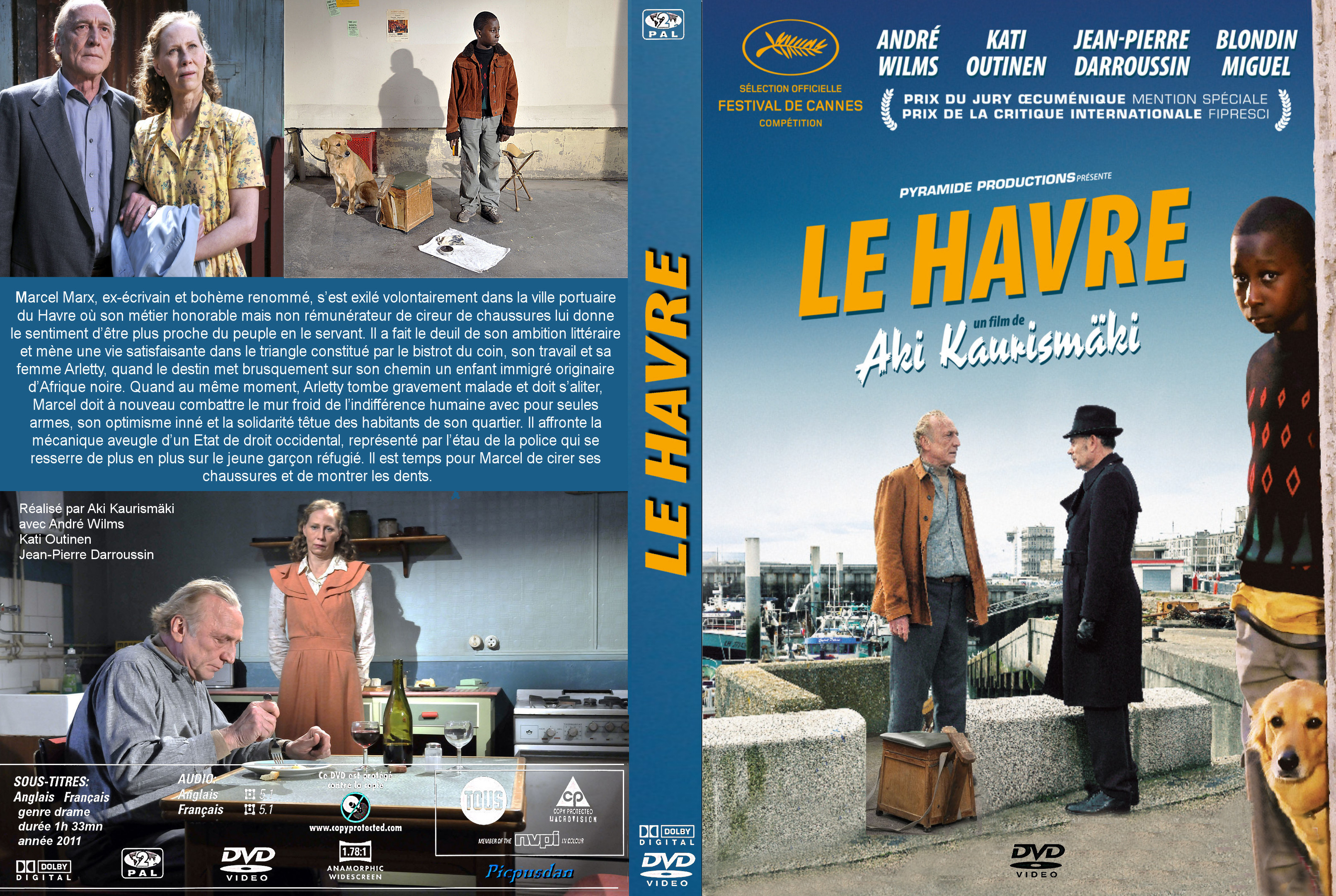 Jaquette DVD Le Havre custom