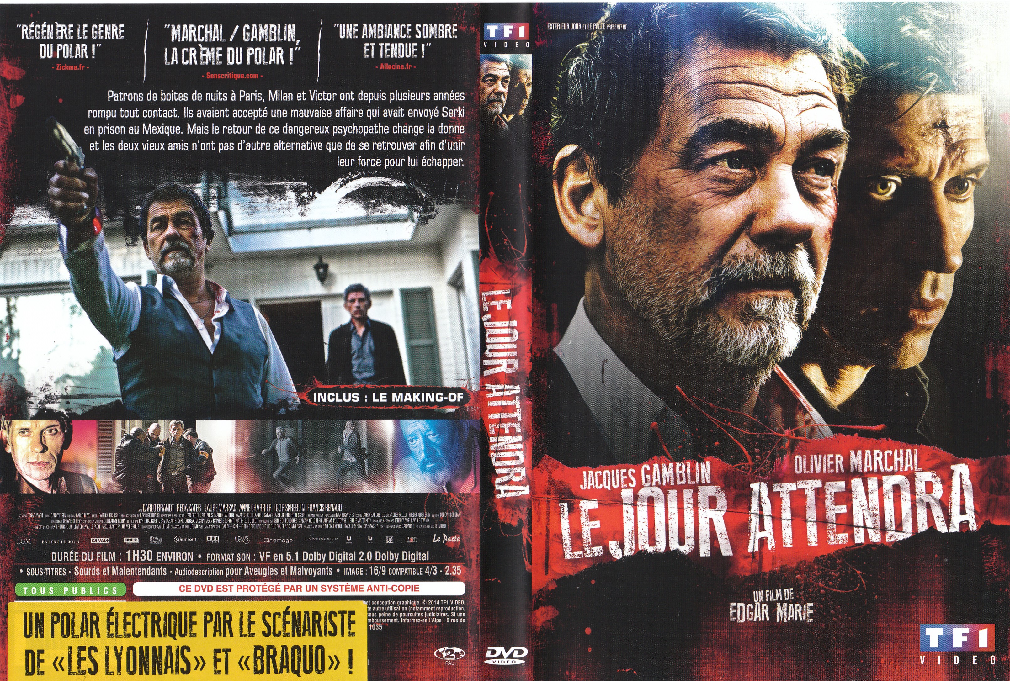 Jaquette DVD Le Jour Attendra