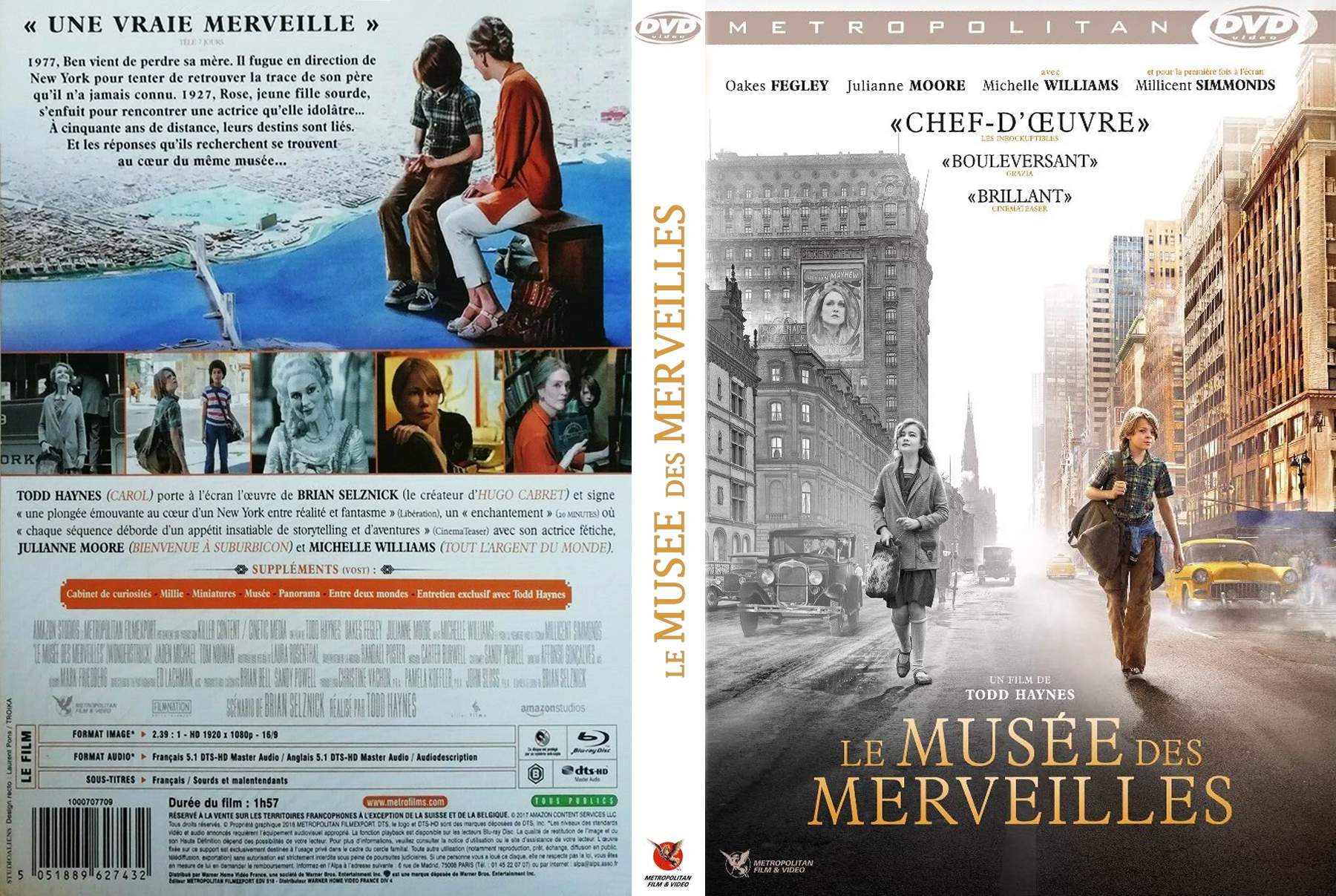 Jaquette DVD Le Muse des merveilles