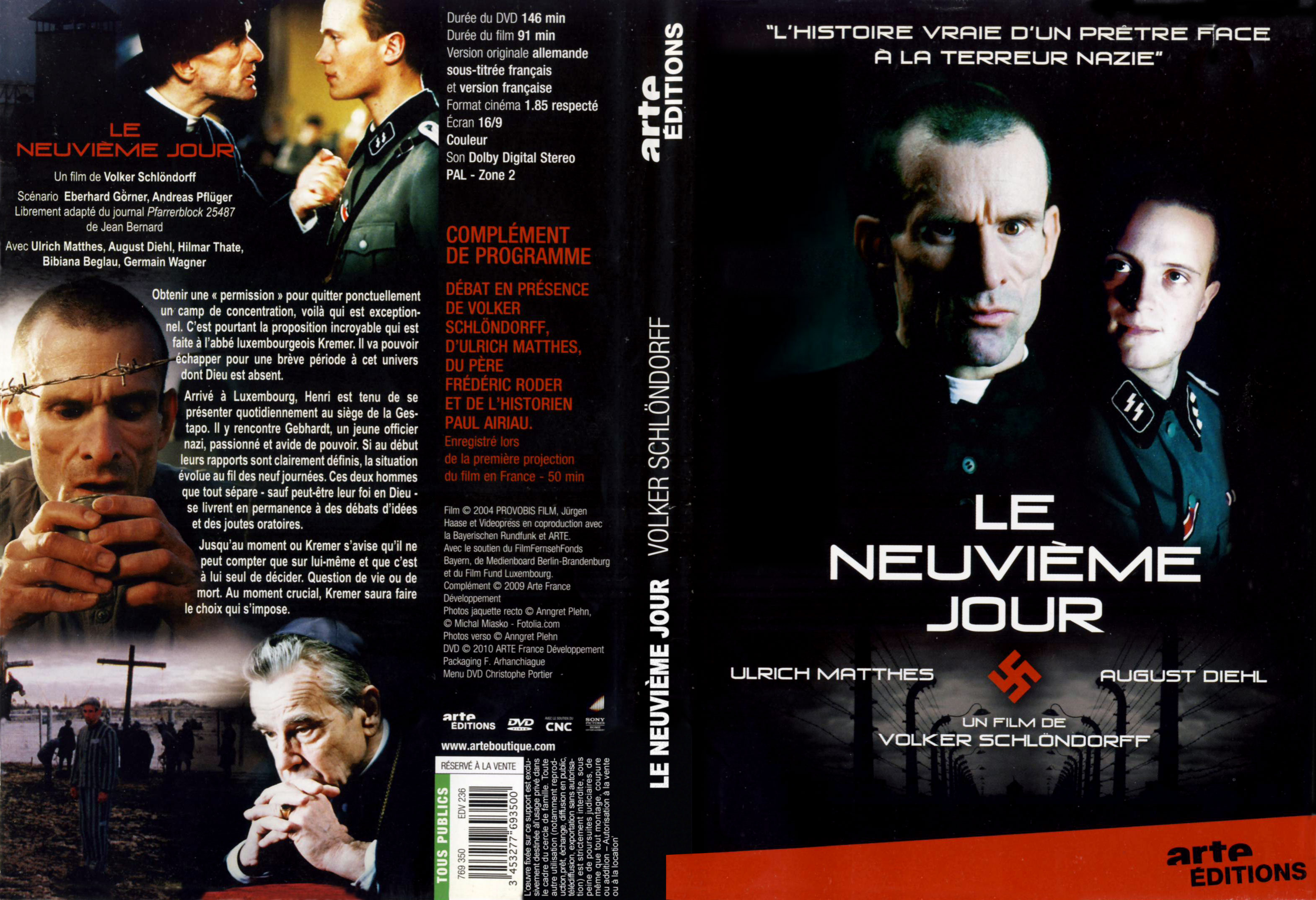 Jaquette DVD Le Neuvime jour