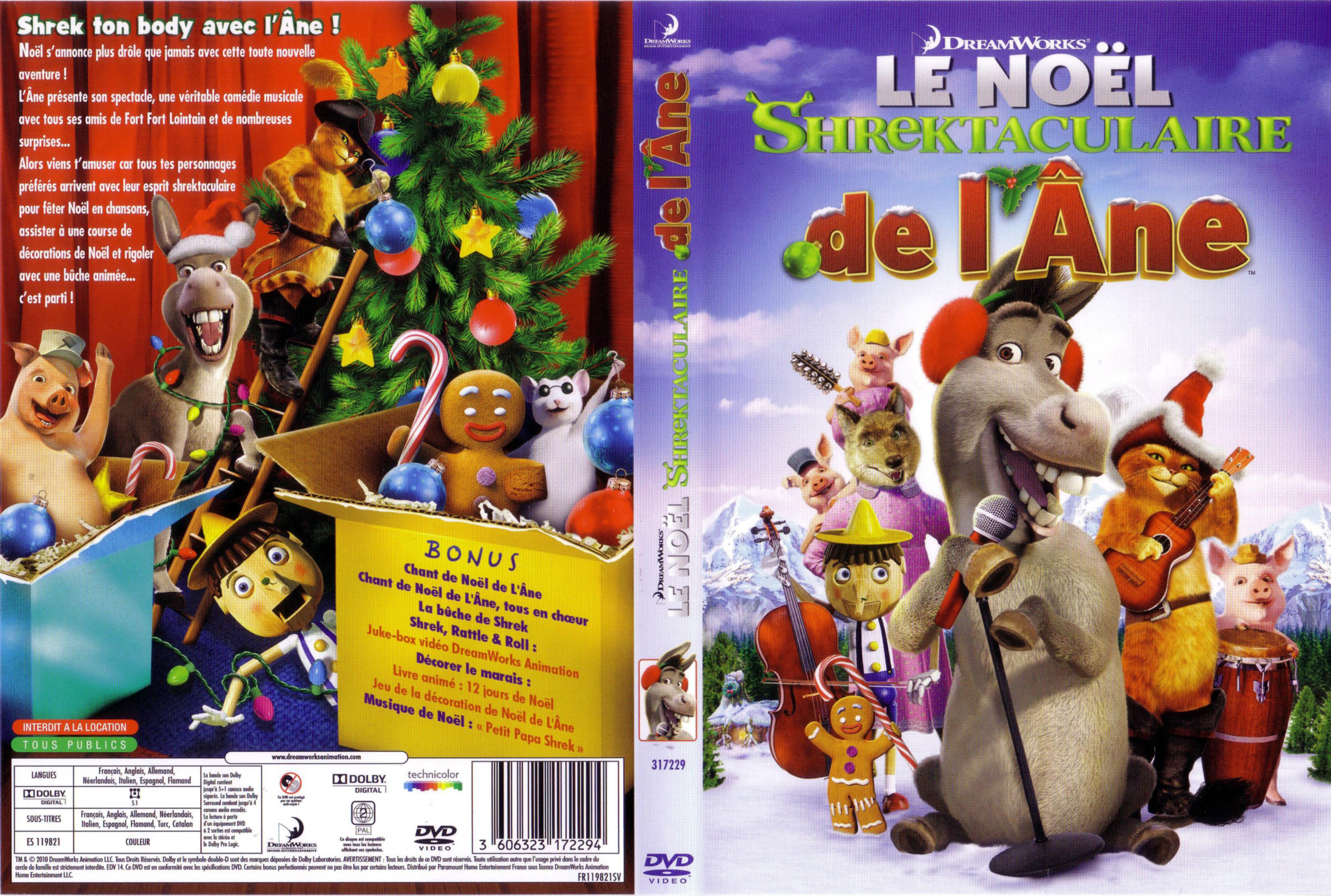 Jaquette DVD Le Nol Shrektaculaire de l