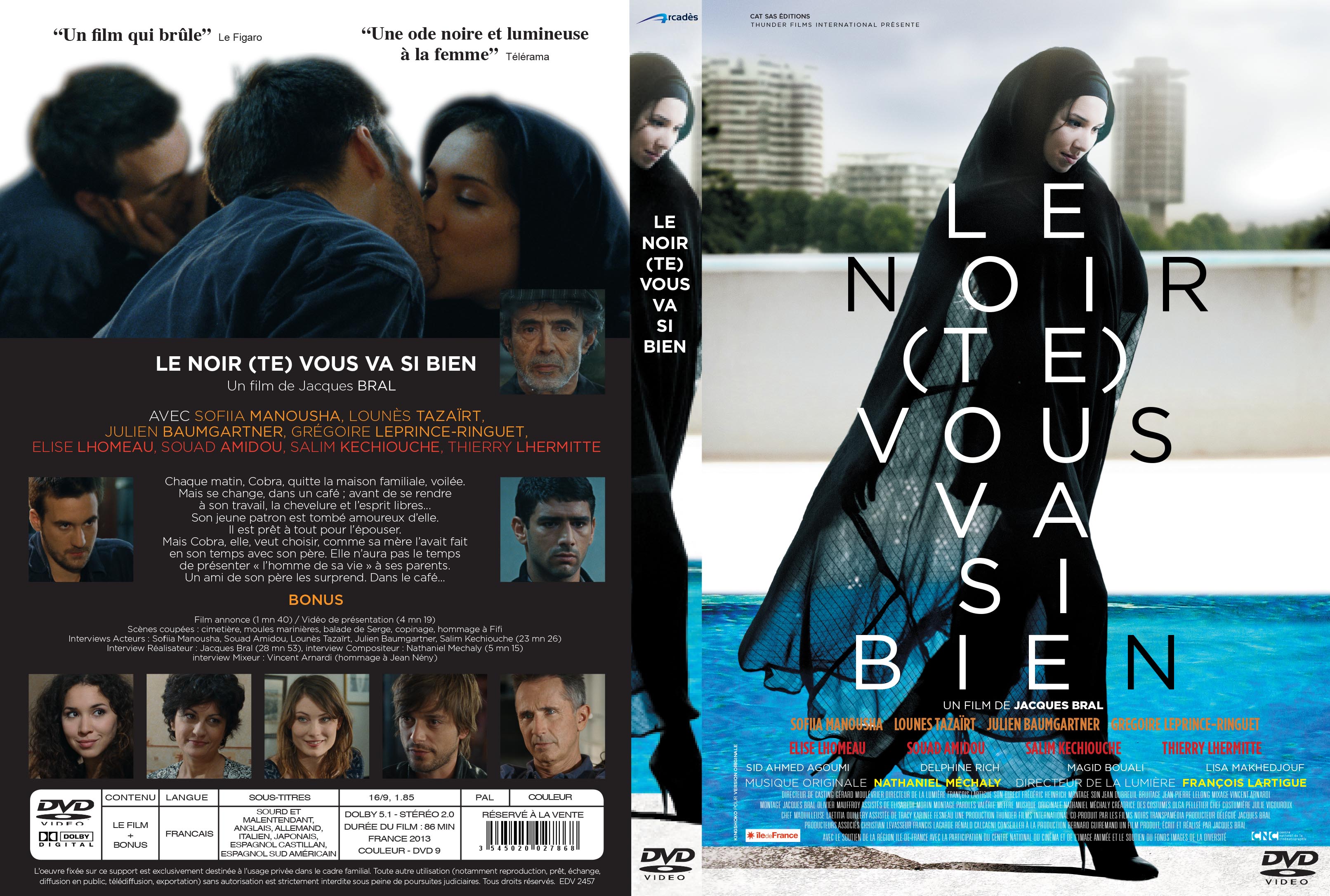 Jaquette DVD Le Noir (Te) Vous Va Si Bien
