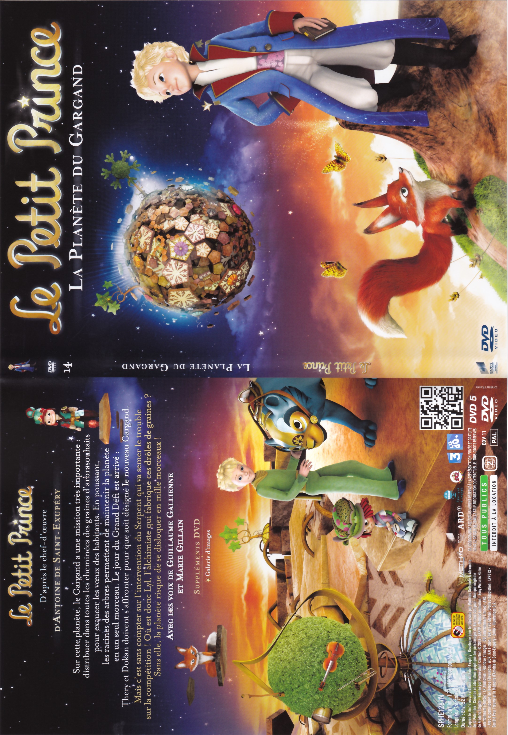 Jaquette DVD Le Petit Prince - 14- La Planete du Gargand
