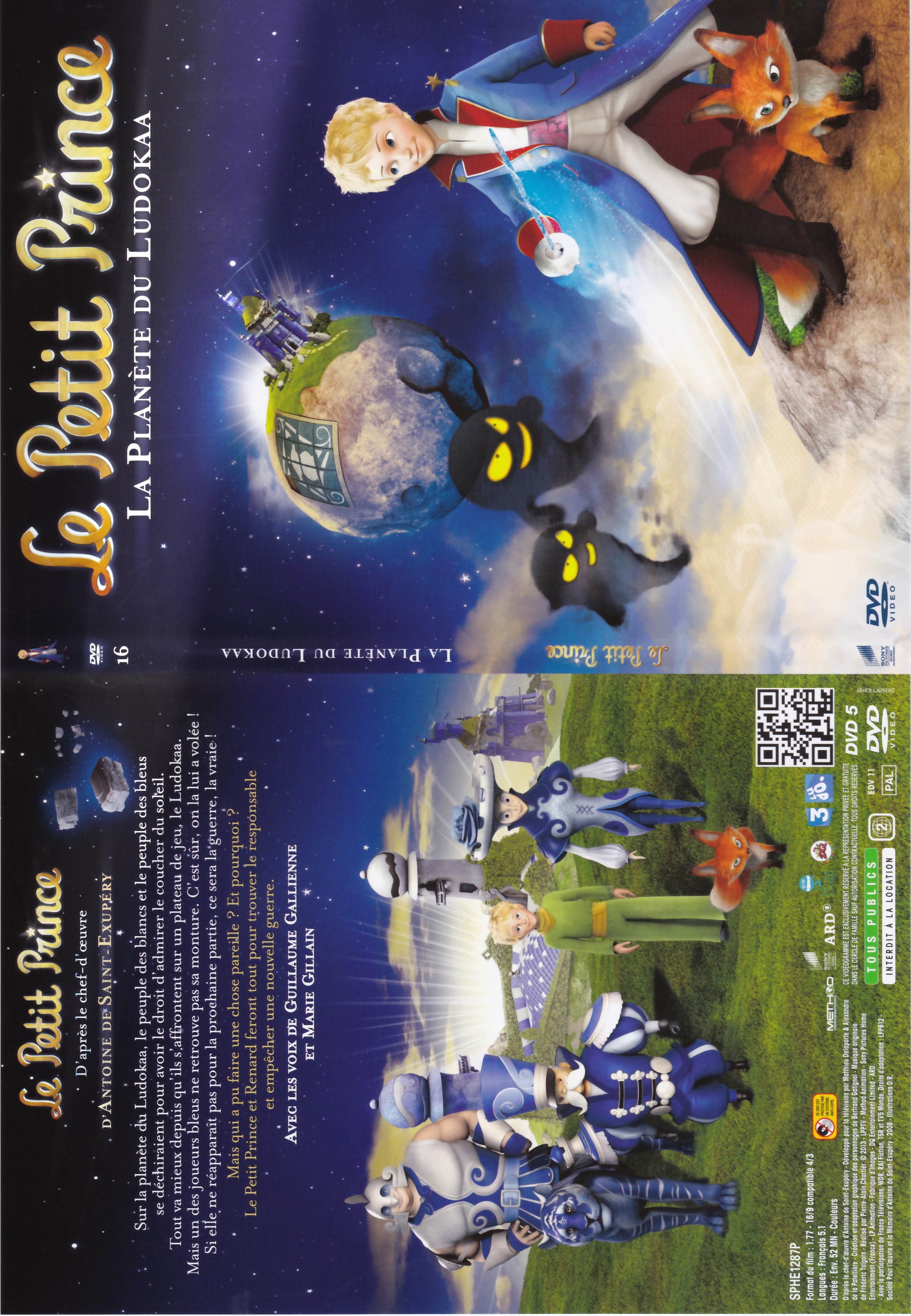 Jaquette DVD Le Petit Prince - 16- La Planete du Ludokaa