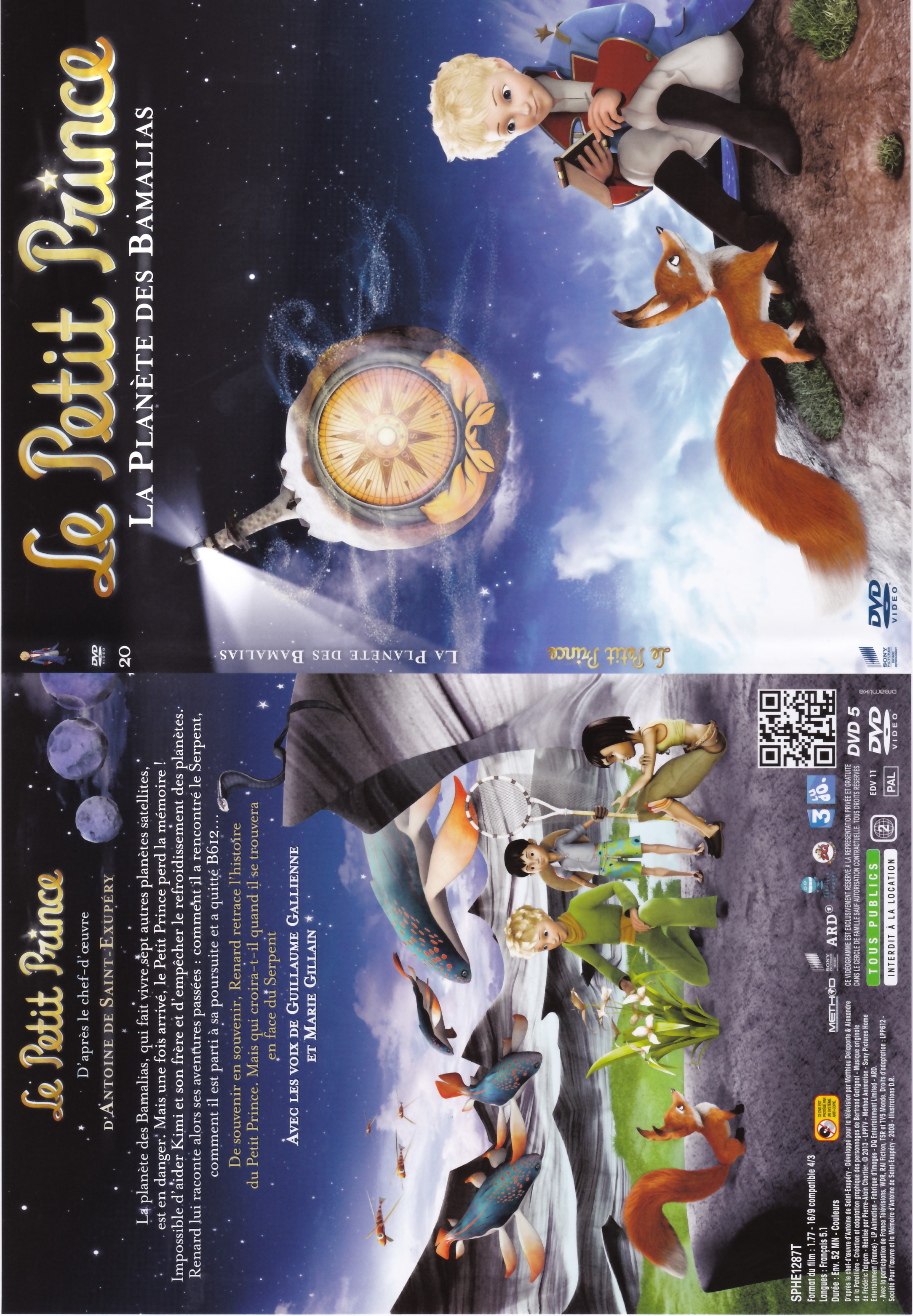 Jaquette DVD Le Petit Prince - 20- La Planete des Bamalias