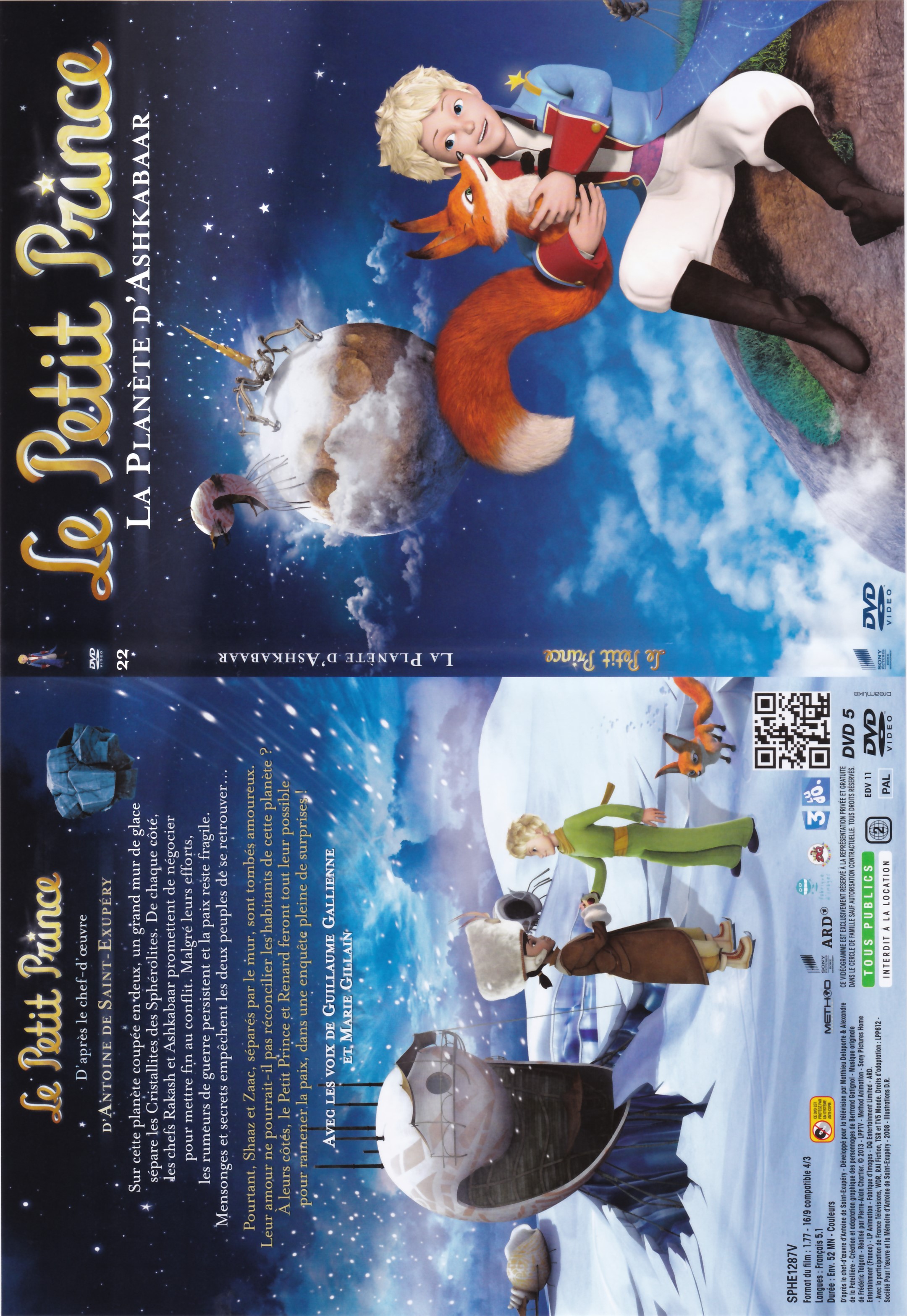 Jaquette DVD Le Petit Prince - 22- La Planete d
