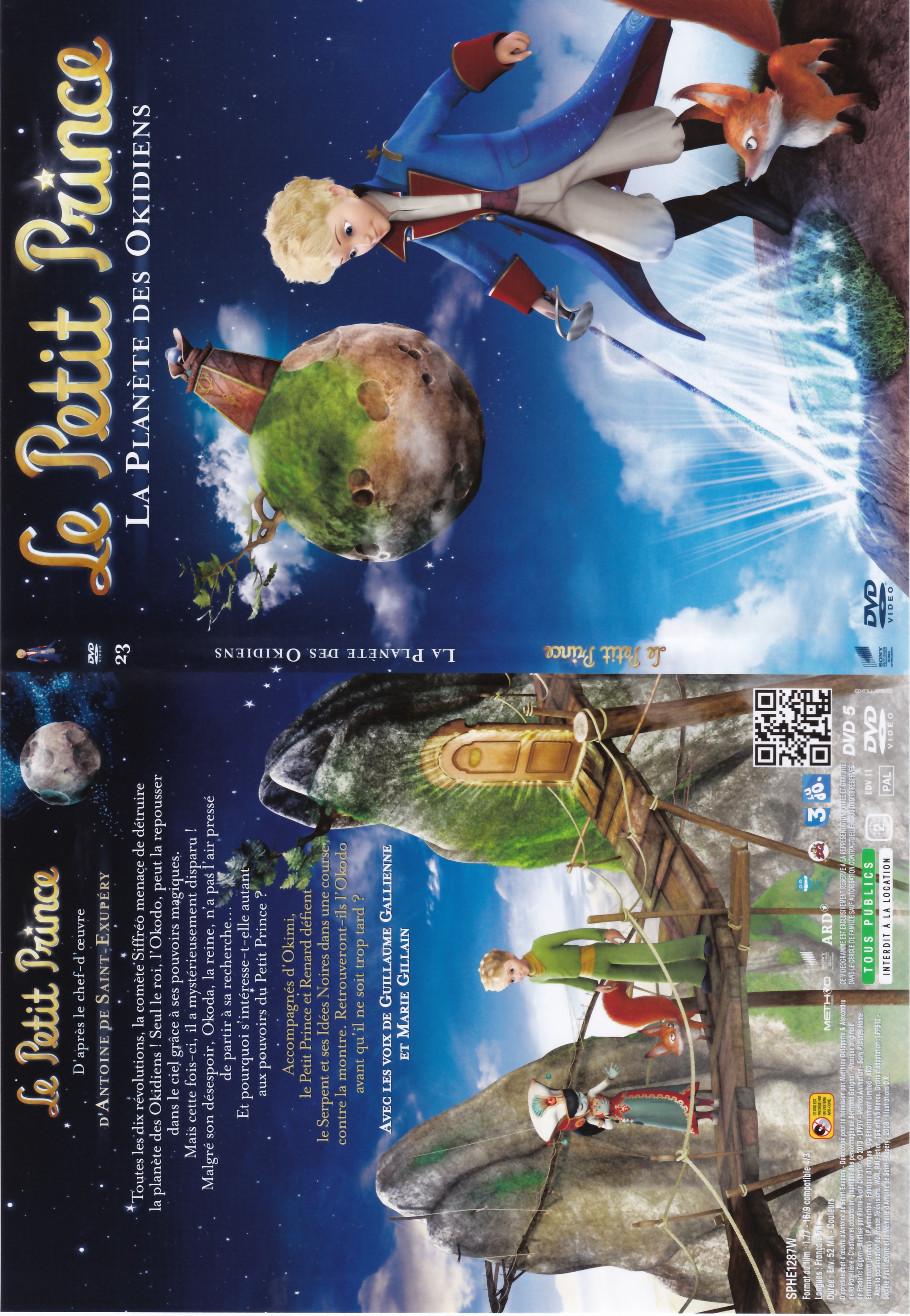 Jaquette DVD Le Petit Prince - 23- La Planete des Okidiens