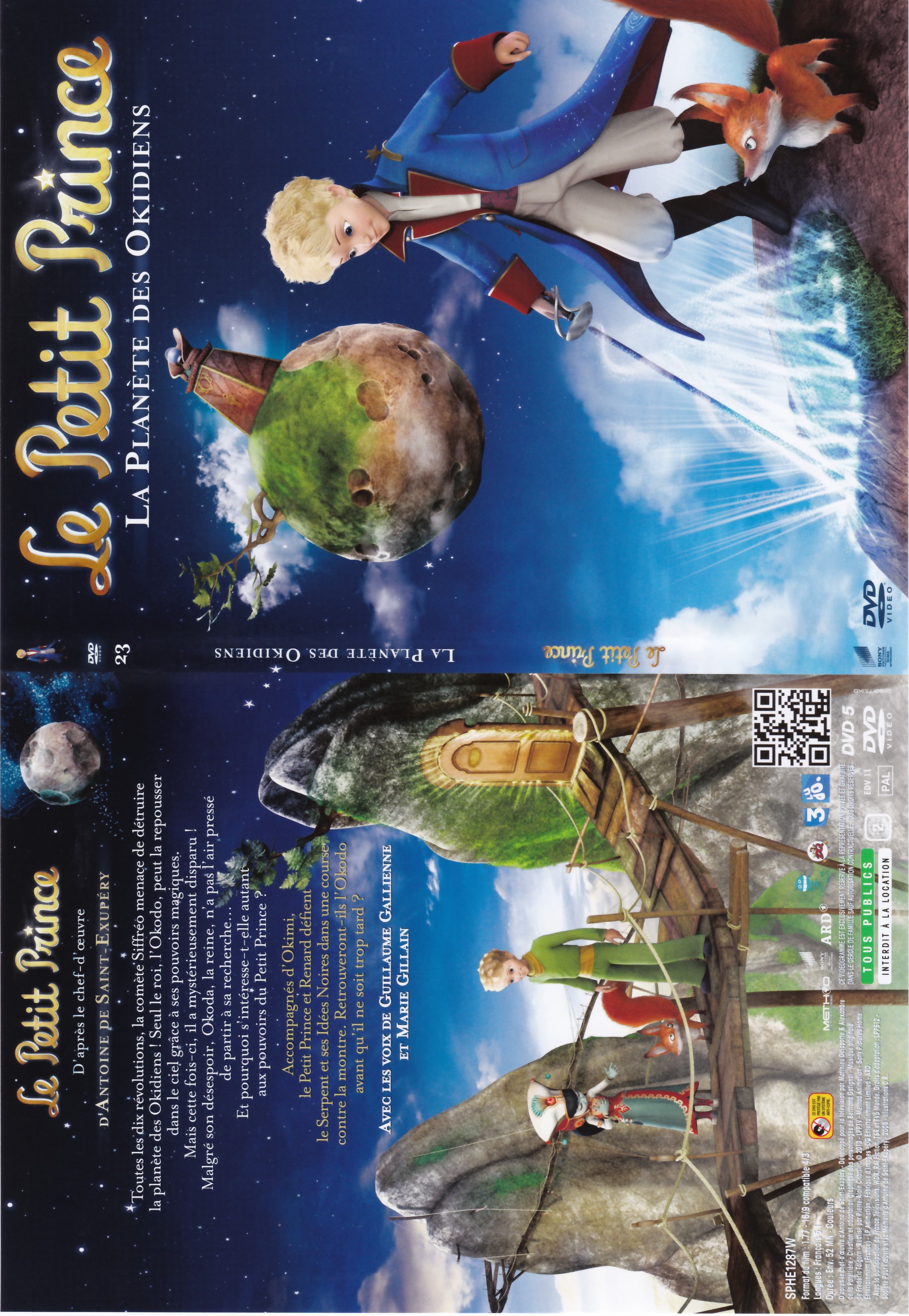 Le Petit Prince (La Planete du Temps) DVD. 24 DVD Box Set!