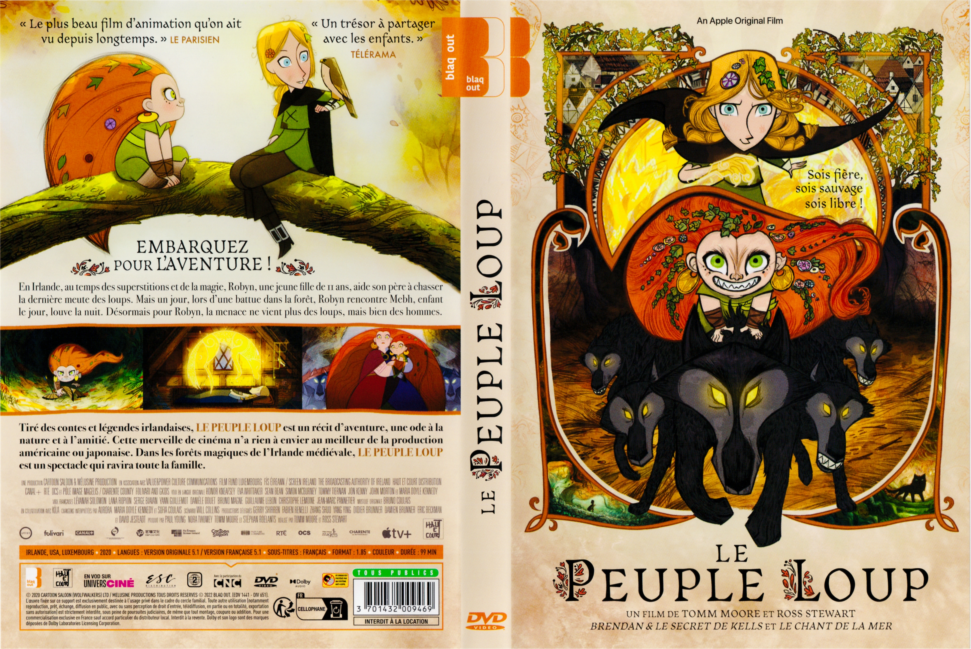 Jaquette DVD Le Peuple Loup