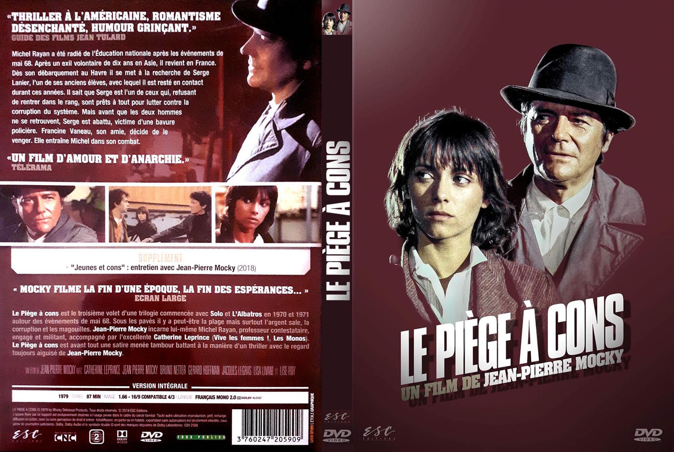Jaquette DVD Le Piege a cons custom