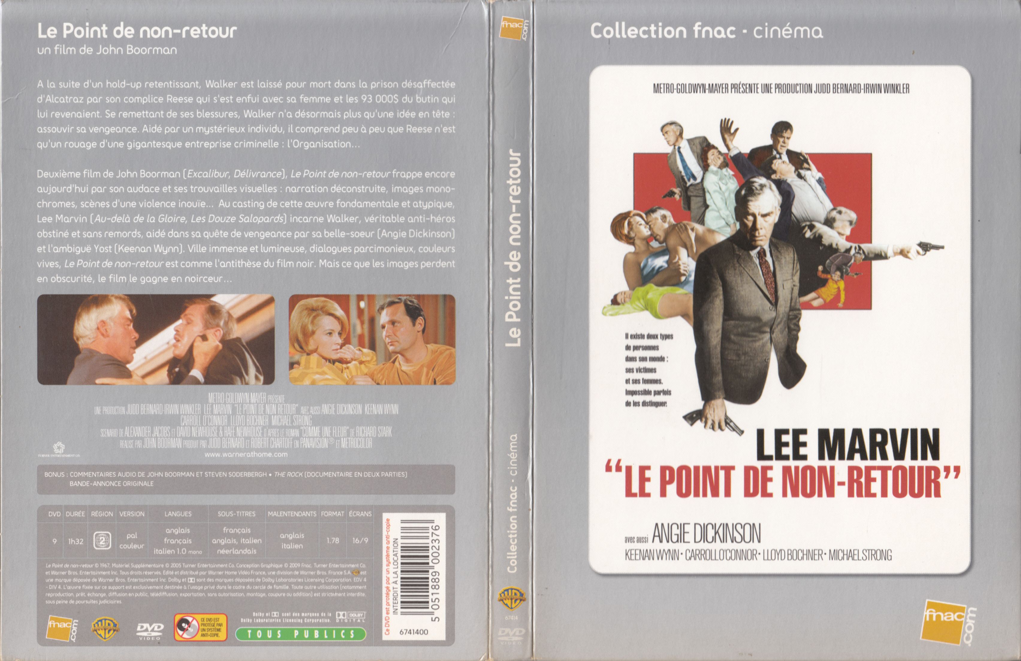 Jaquette DVD Le Point de non retour