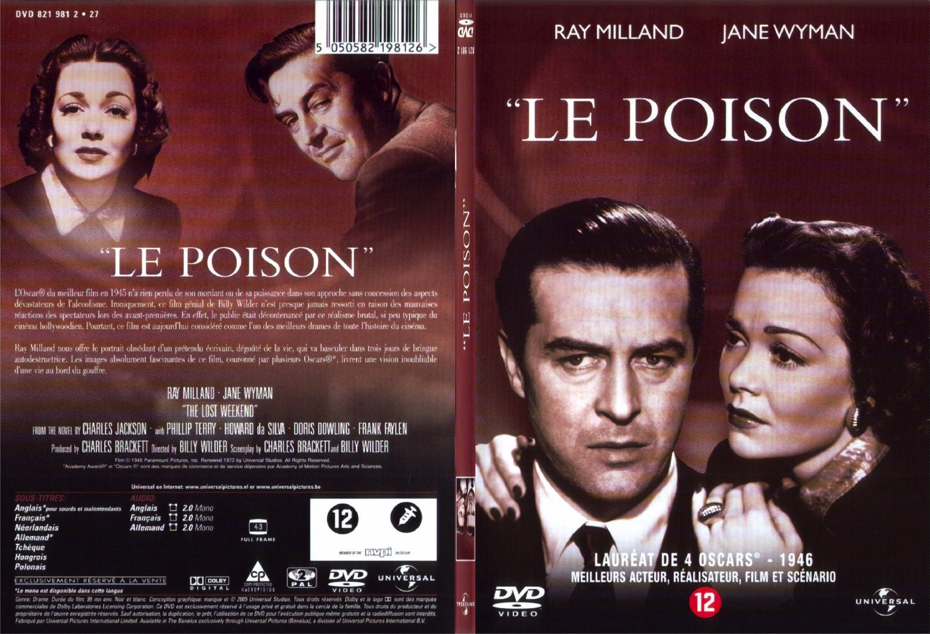 Jaquette DVD Le Poison - SLIM