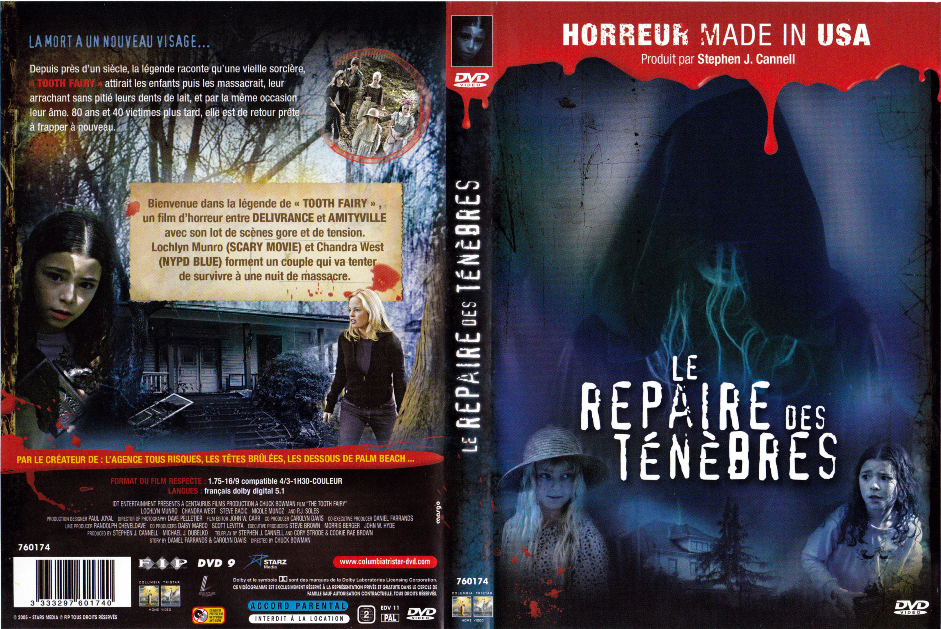 Jaquette DVD Le Repaire des Tnbres