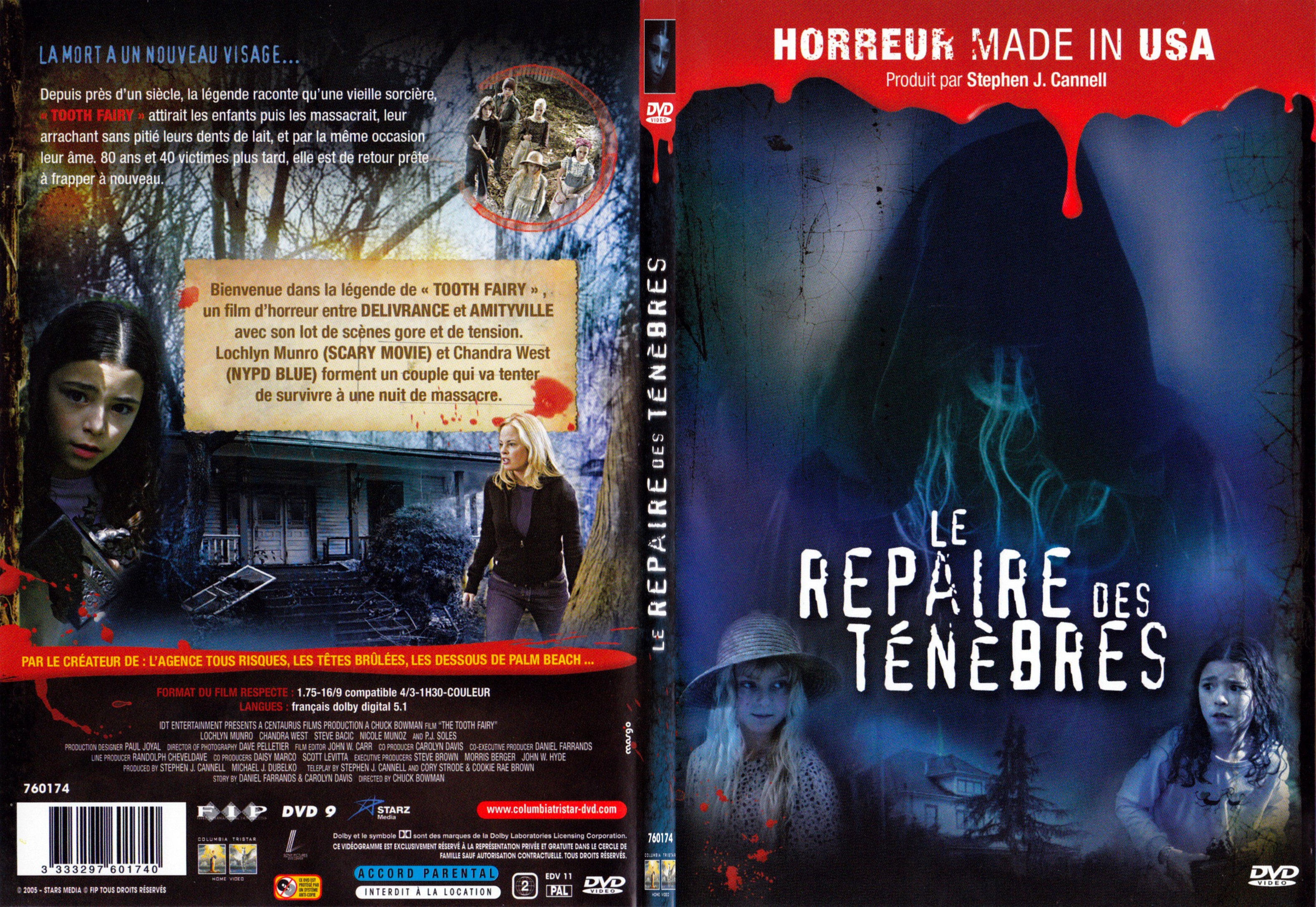 Jaquette DVD Le Repaire des Tenebres - SLIM