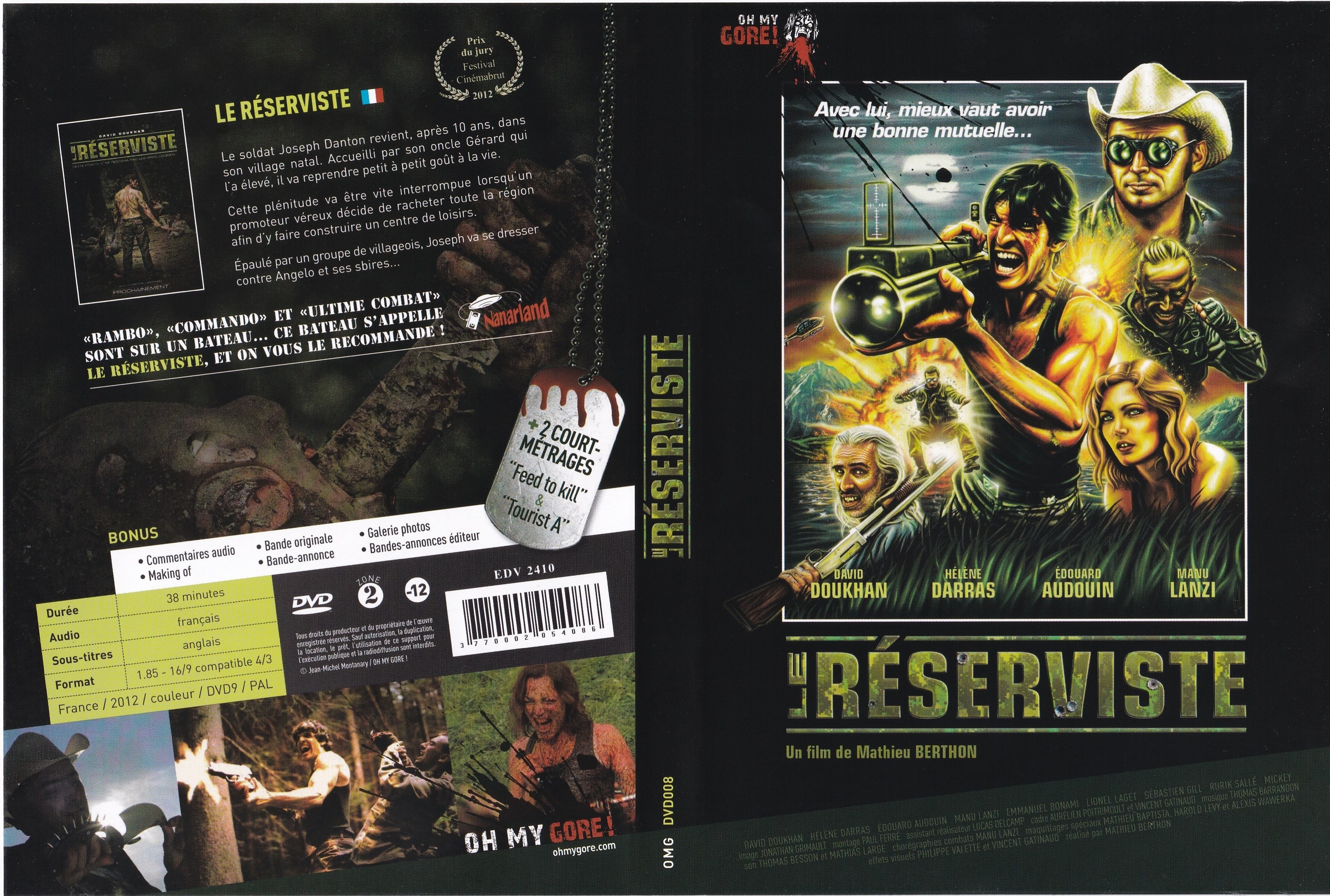 Jaquette DVD Le Rserviste