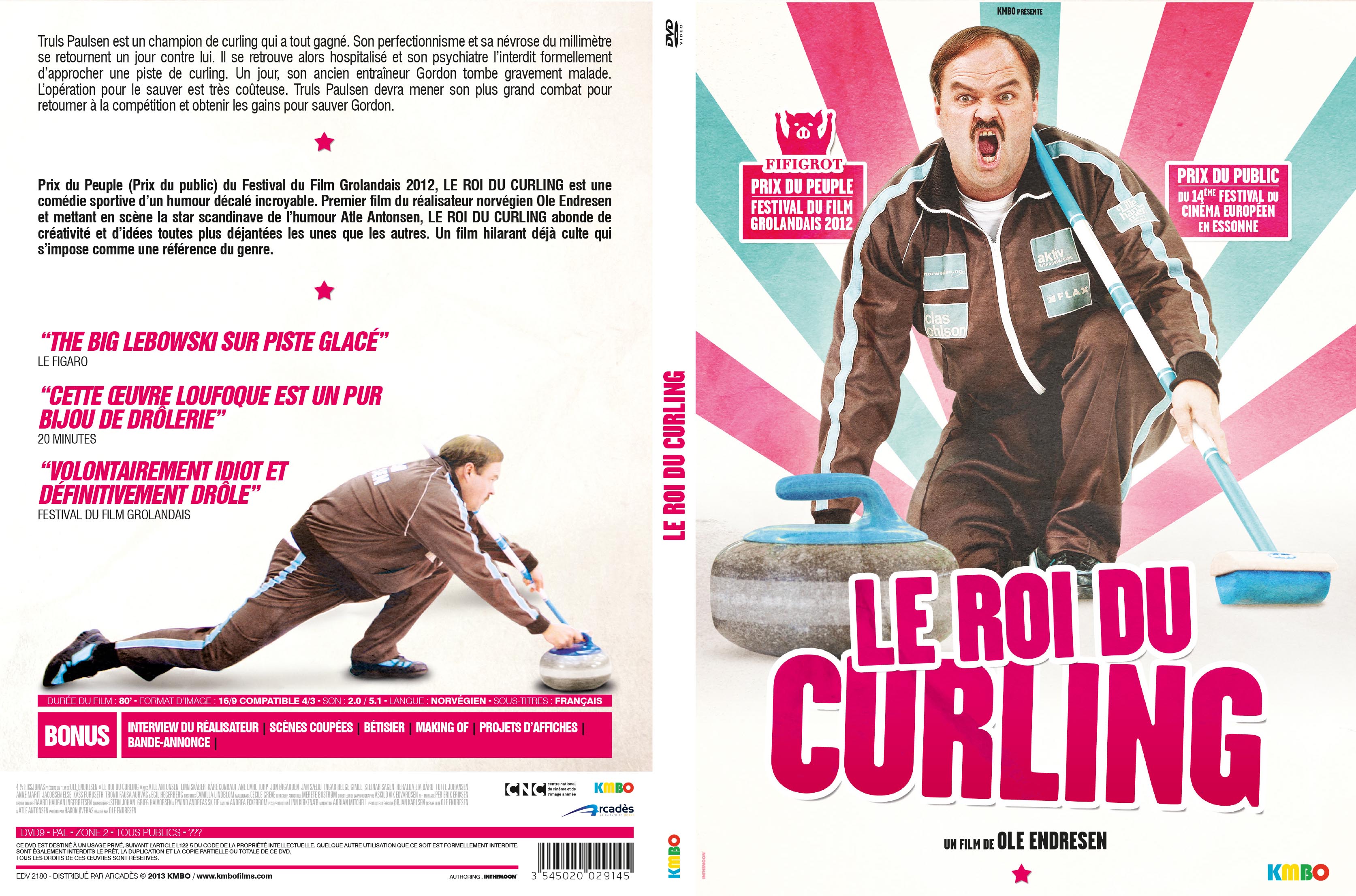 Jaquette DVD Le Roi du Curling